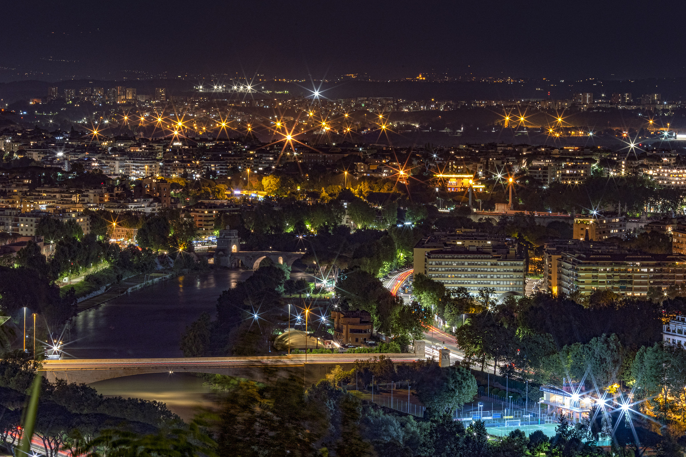 Roma nord dallo zodiaco