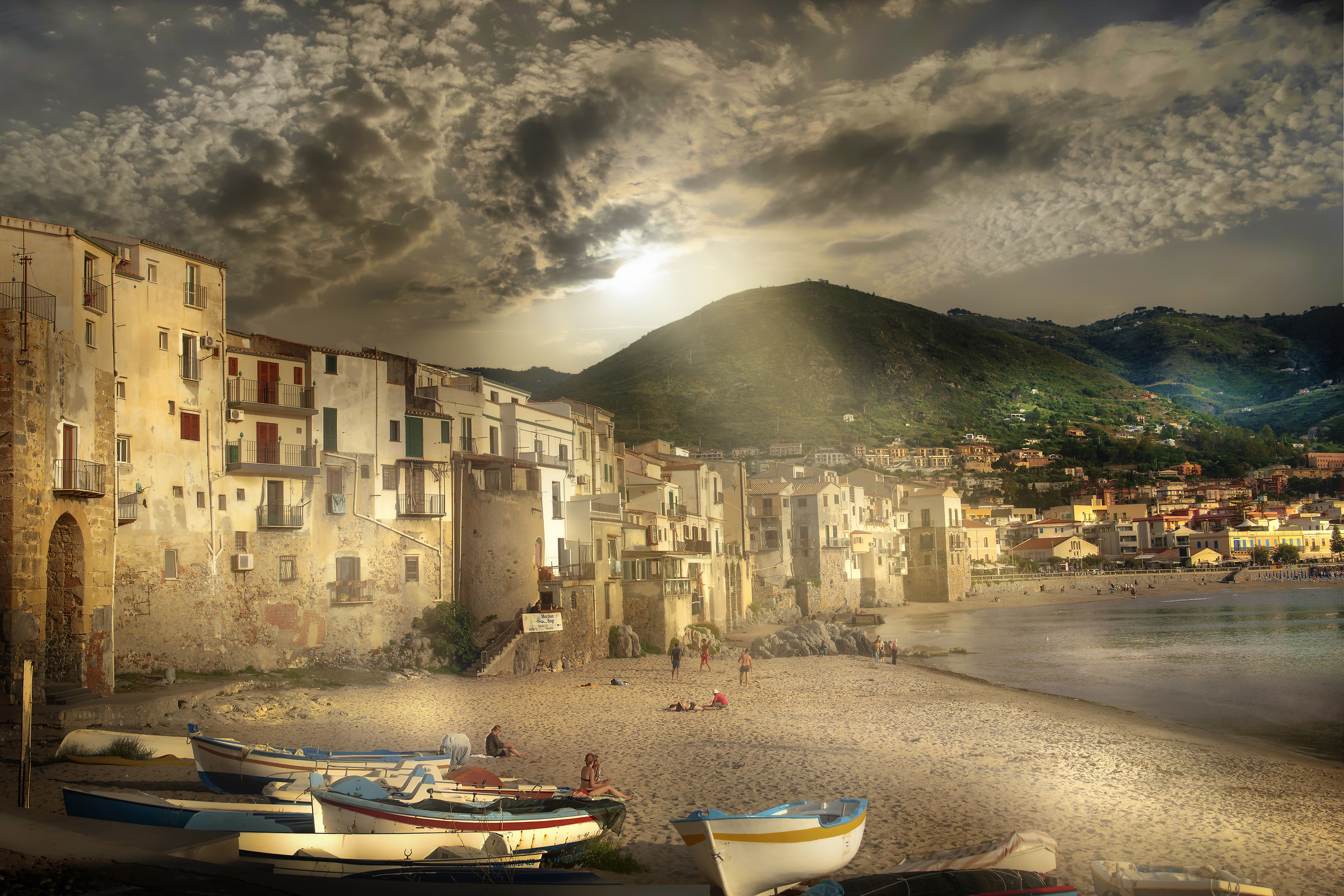 Glimpse of Cefalù-Sicily