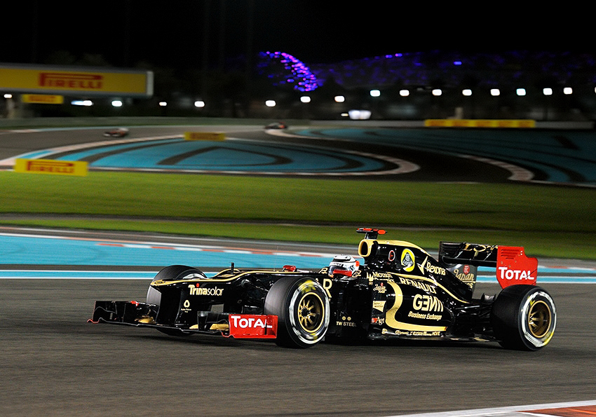 F1 Abu Dhabi 2012