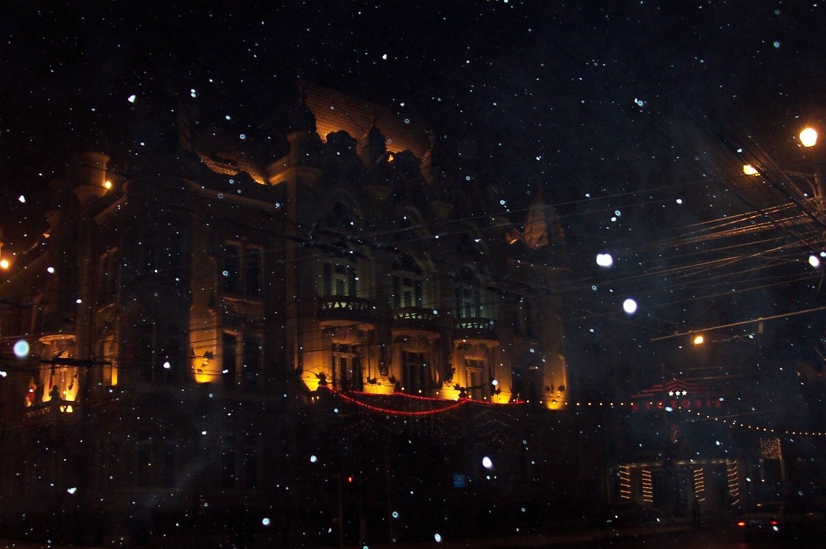 Nevicata Transilvania