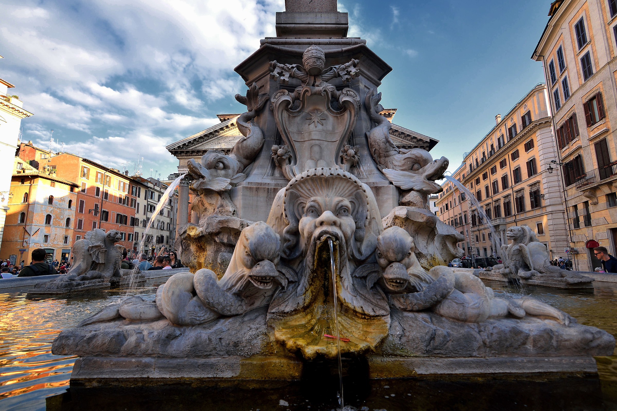 fontana di piazza della rotonda
