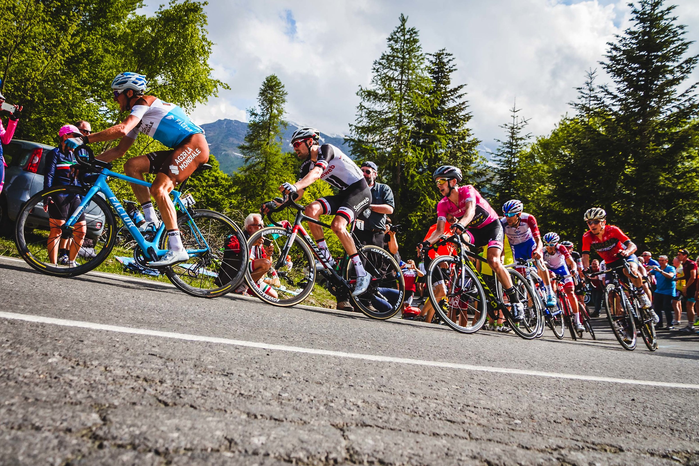 Giro d'Italia 2018 - Gruppo maglia rosa