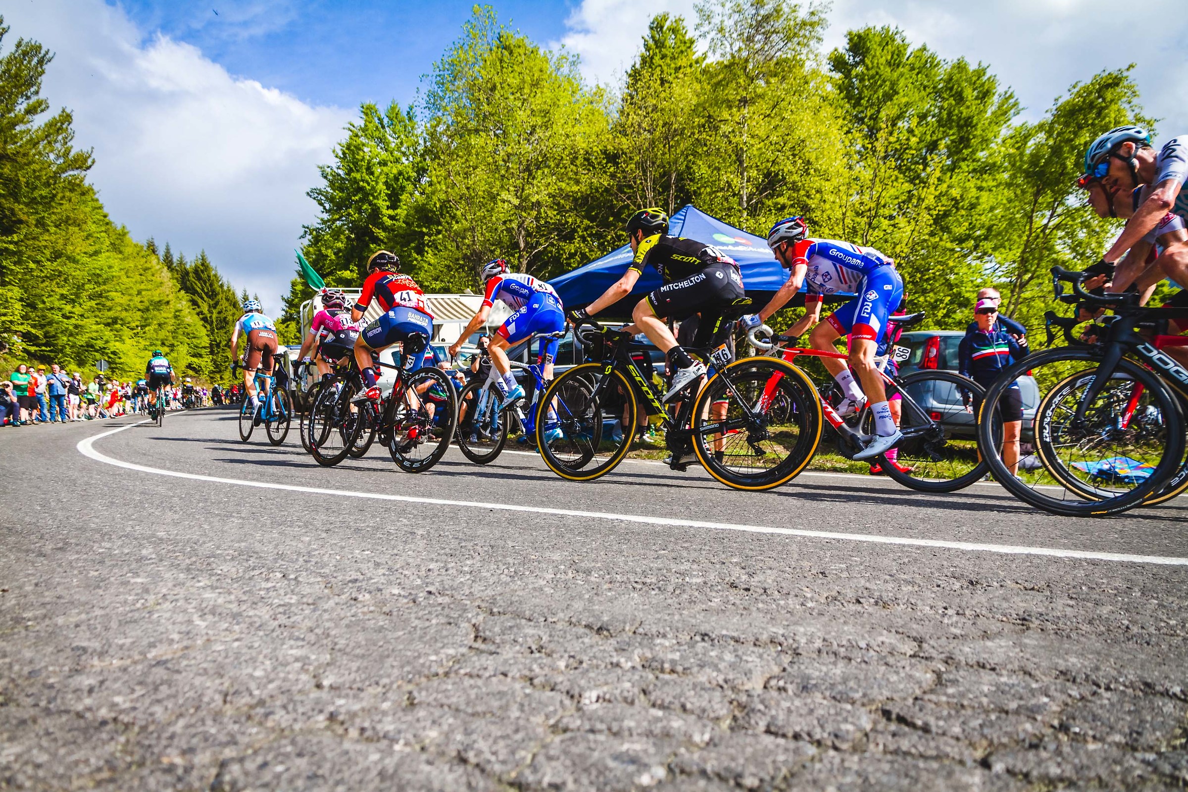 Giro d'Italia 2018 - Gruppo maglia rosa