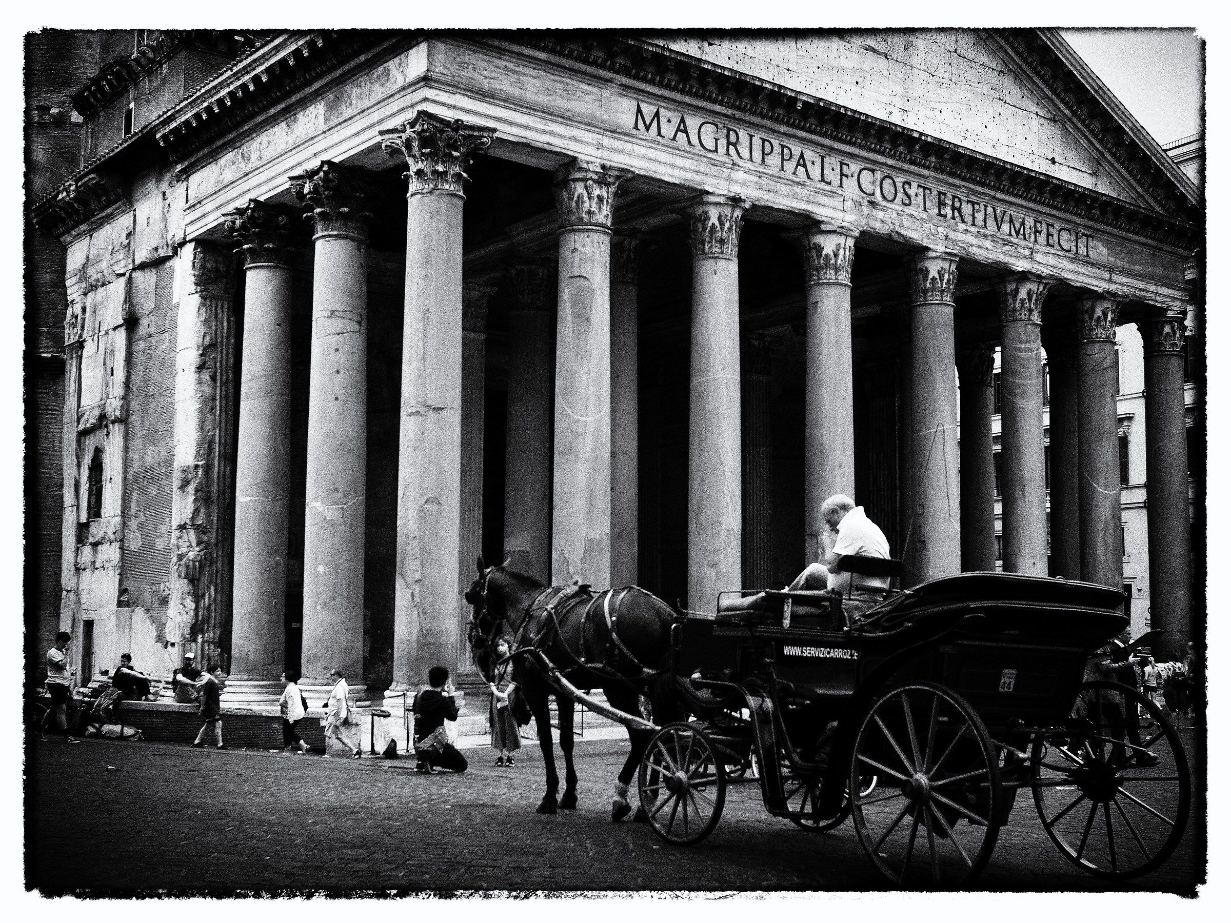 Carriage to the Pantheon