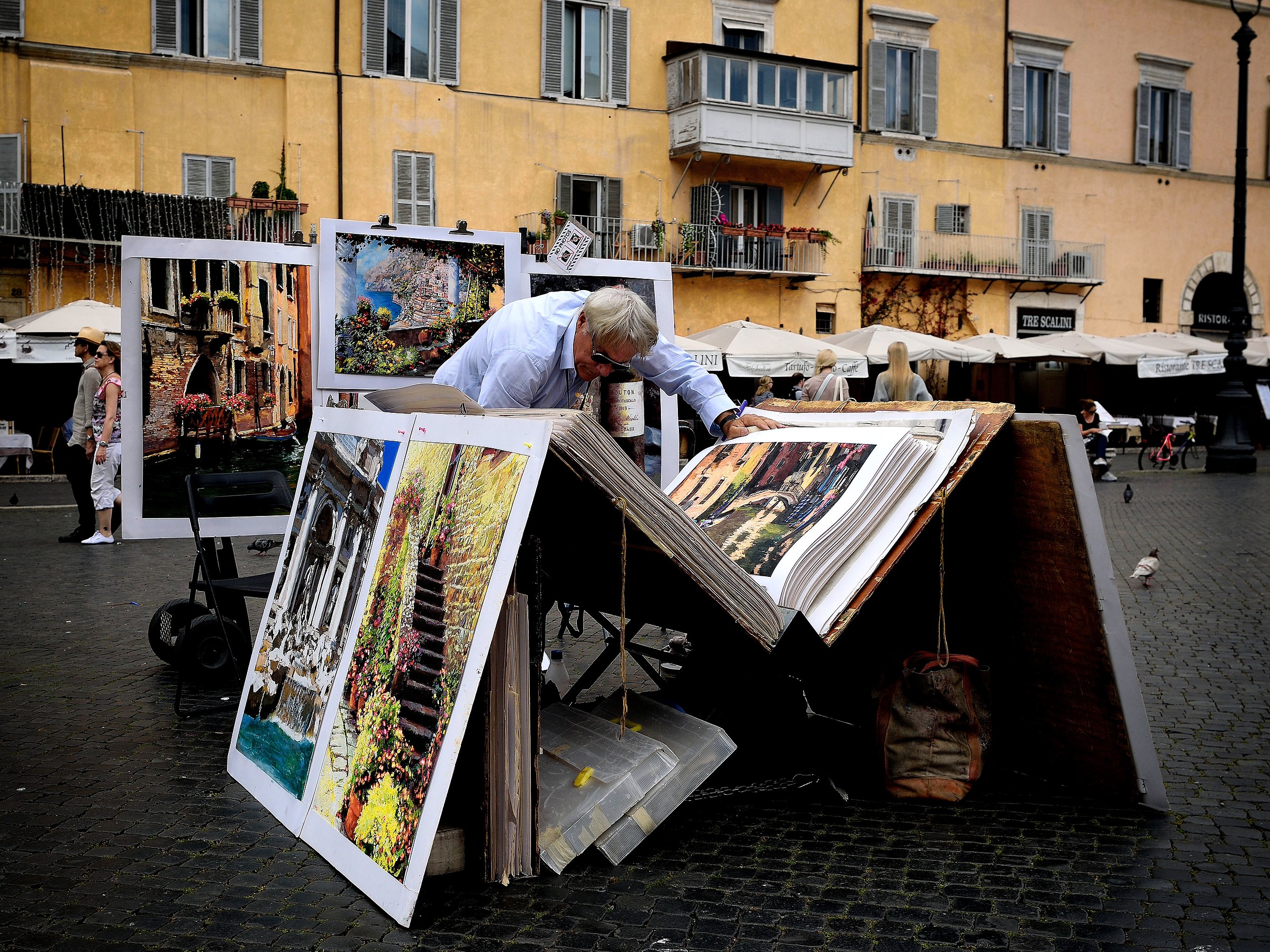 quadri a piazza Navona