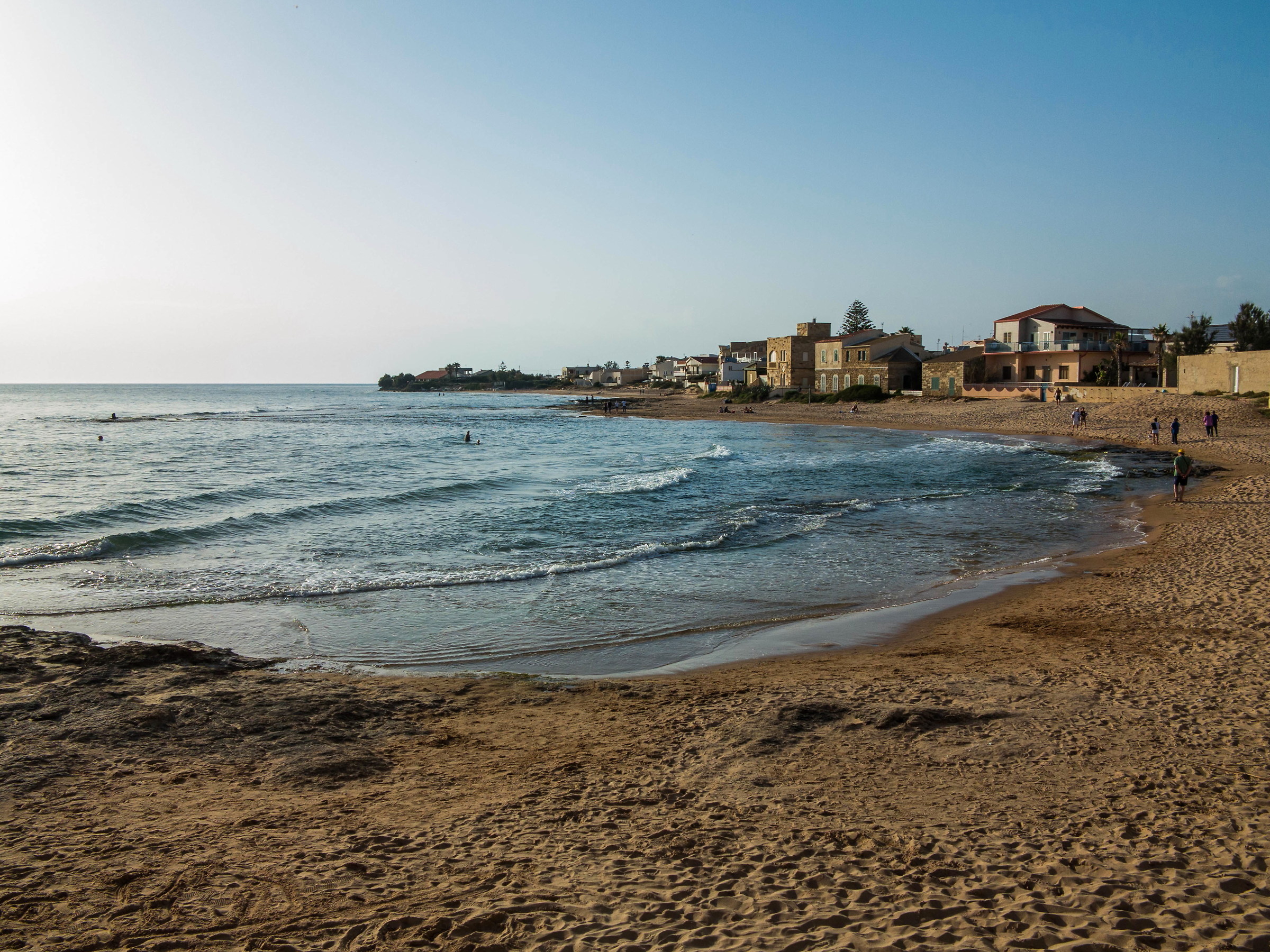 La spiaggia di Montalbano