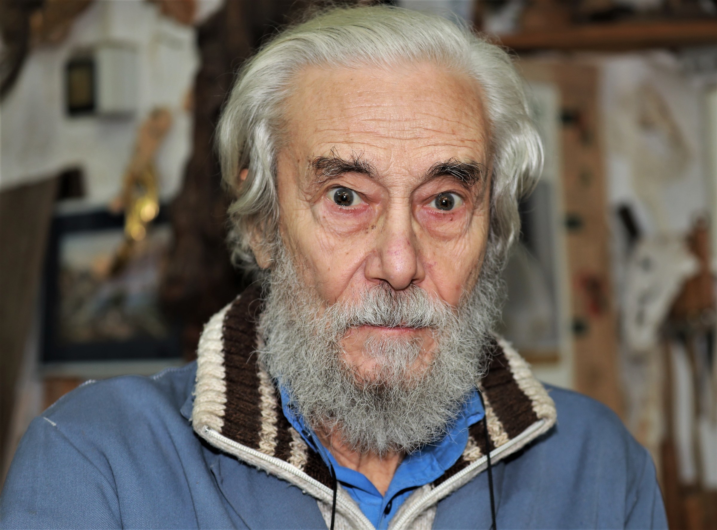 My brother, one of the last craftsmen in Naples