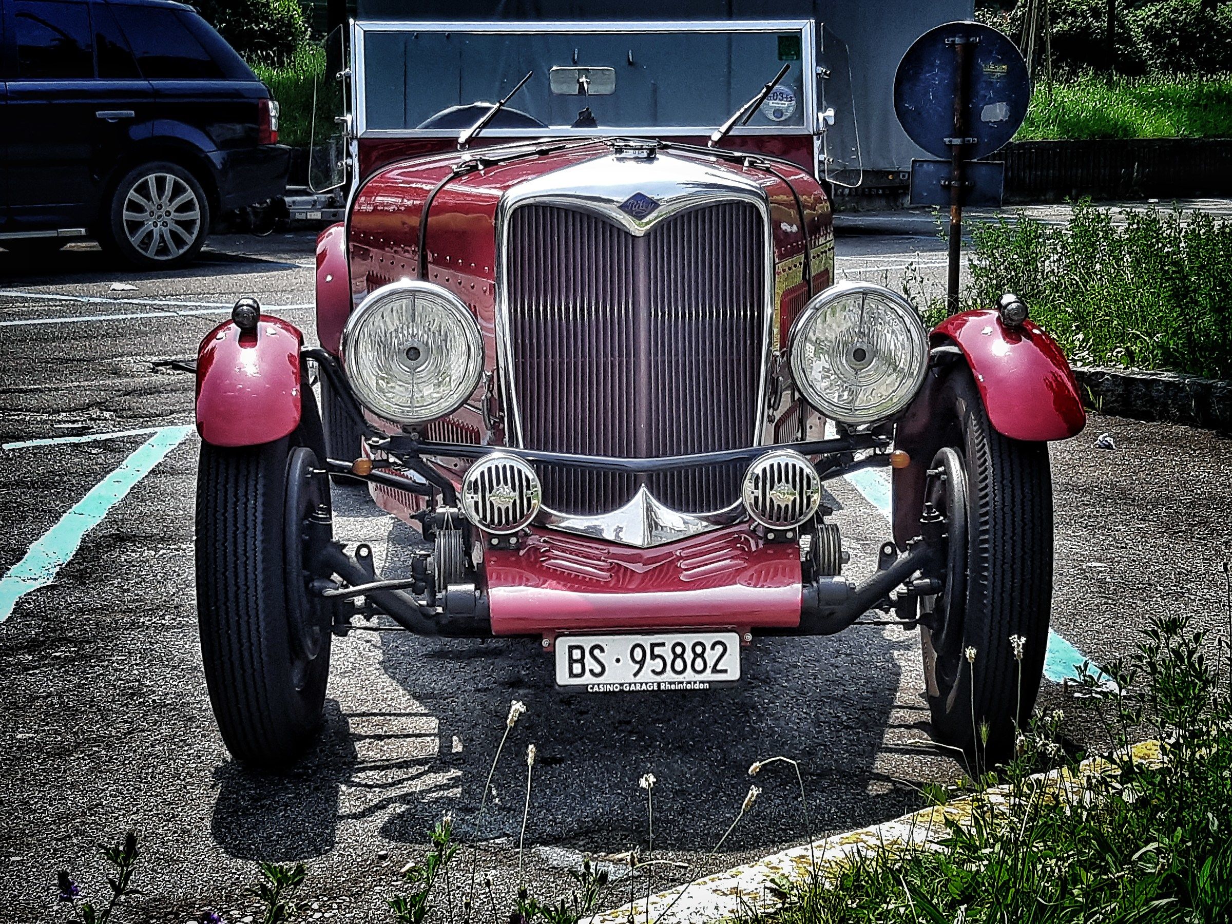 Waiting for the historical parade