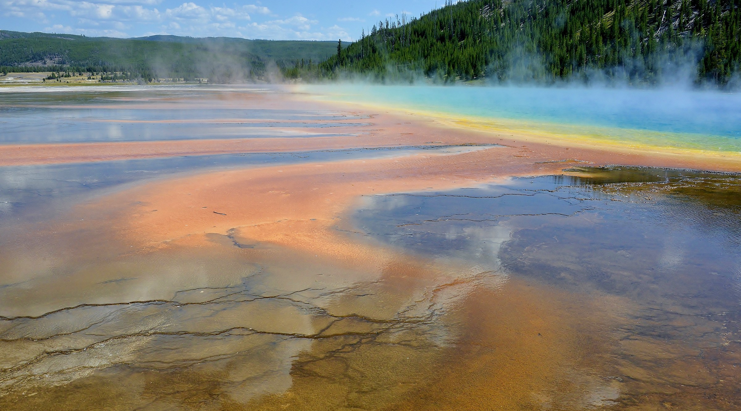 7 I colori di Yellowstone National Park