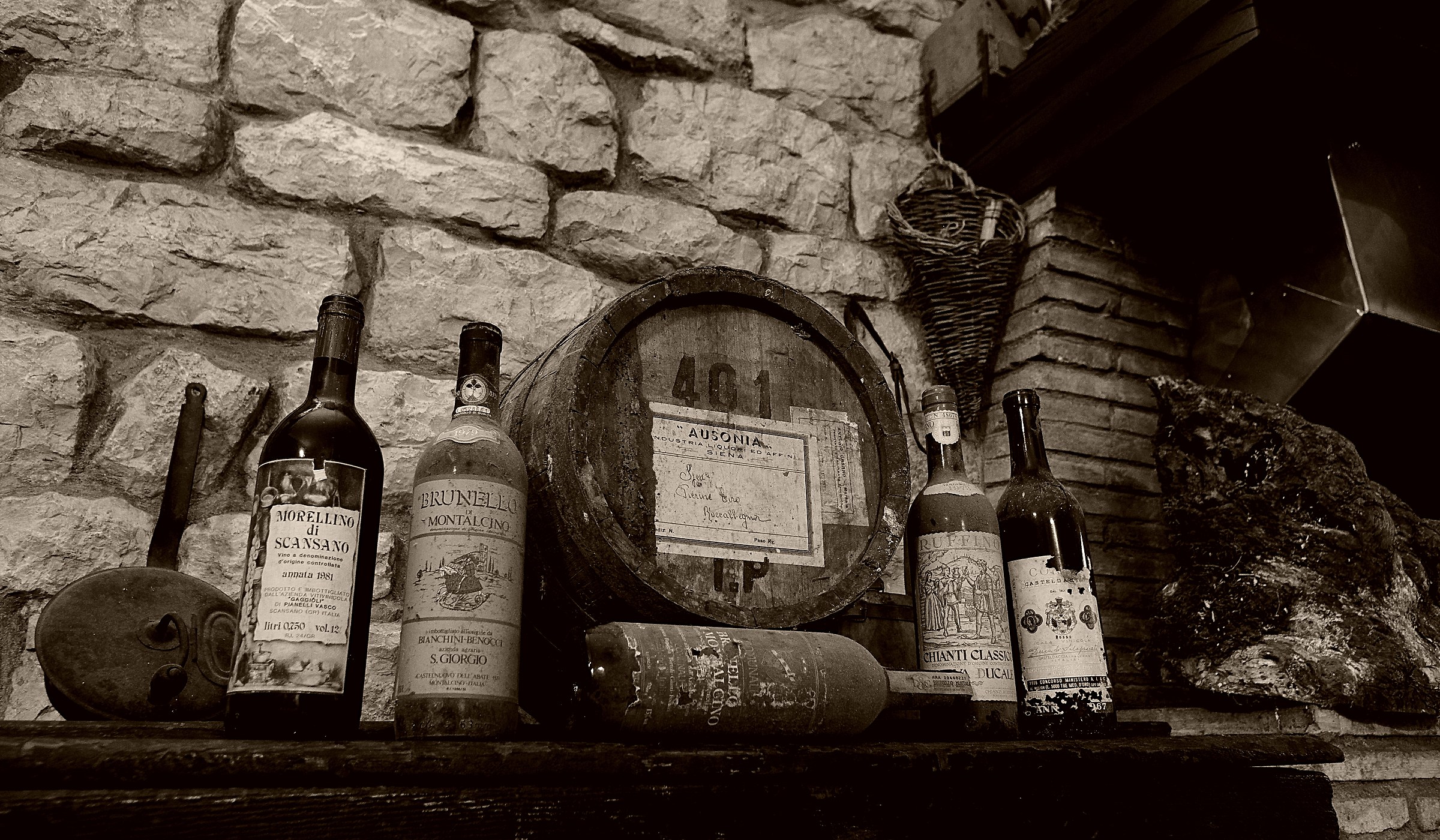 Vini toscani e vini siciliani