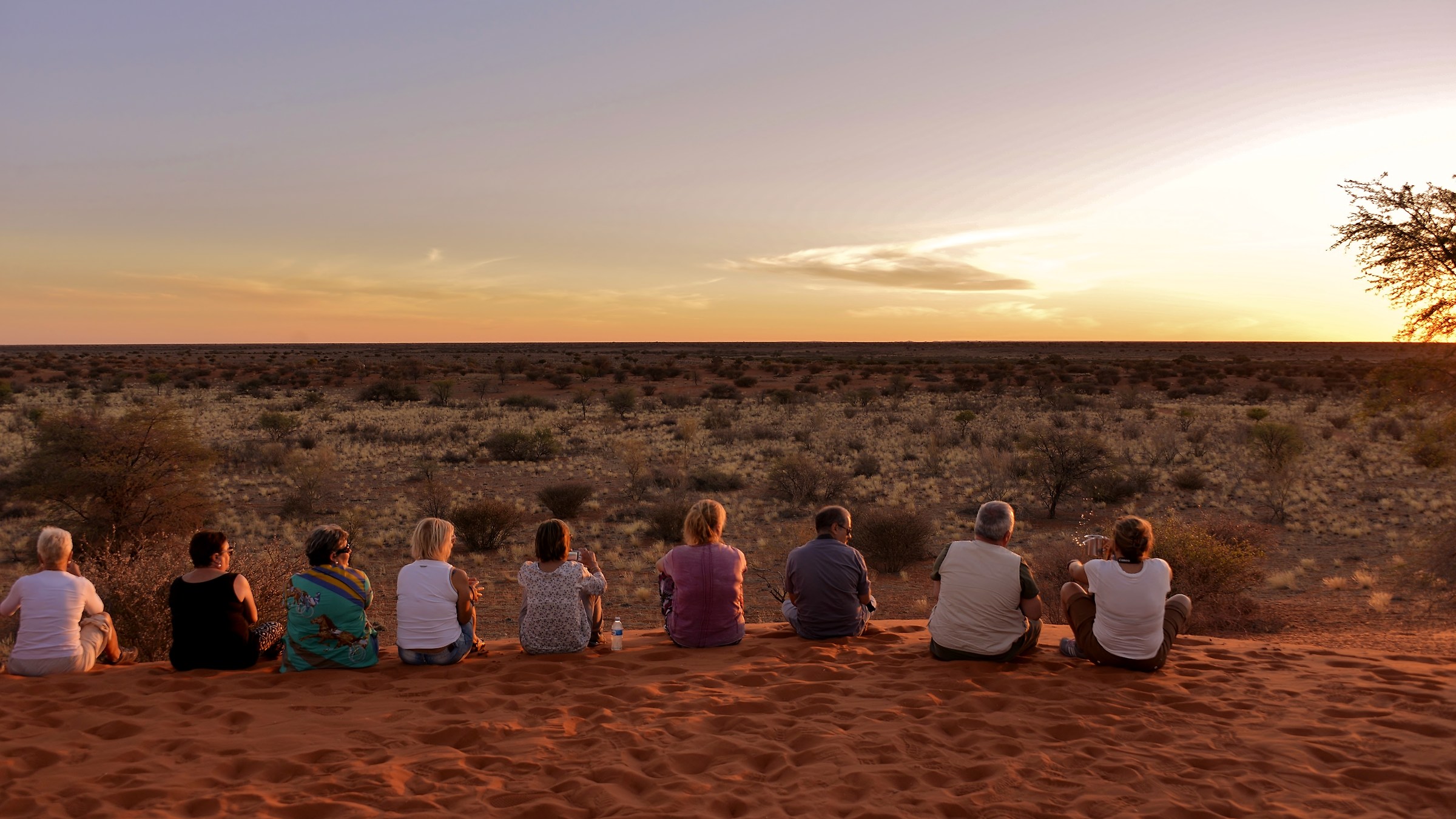 13 Un tramonto nel deserto del Kalahari