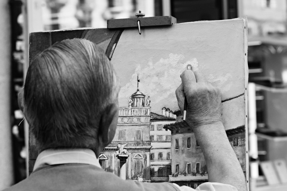 But the clouds can be painted?