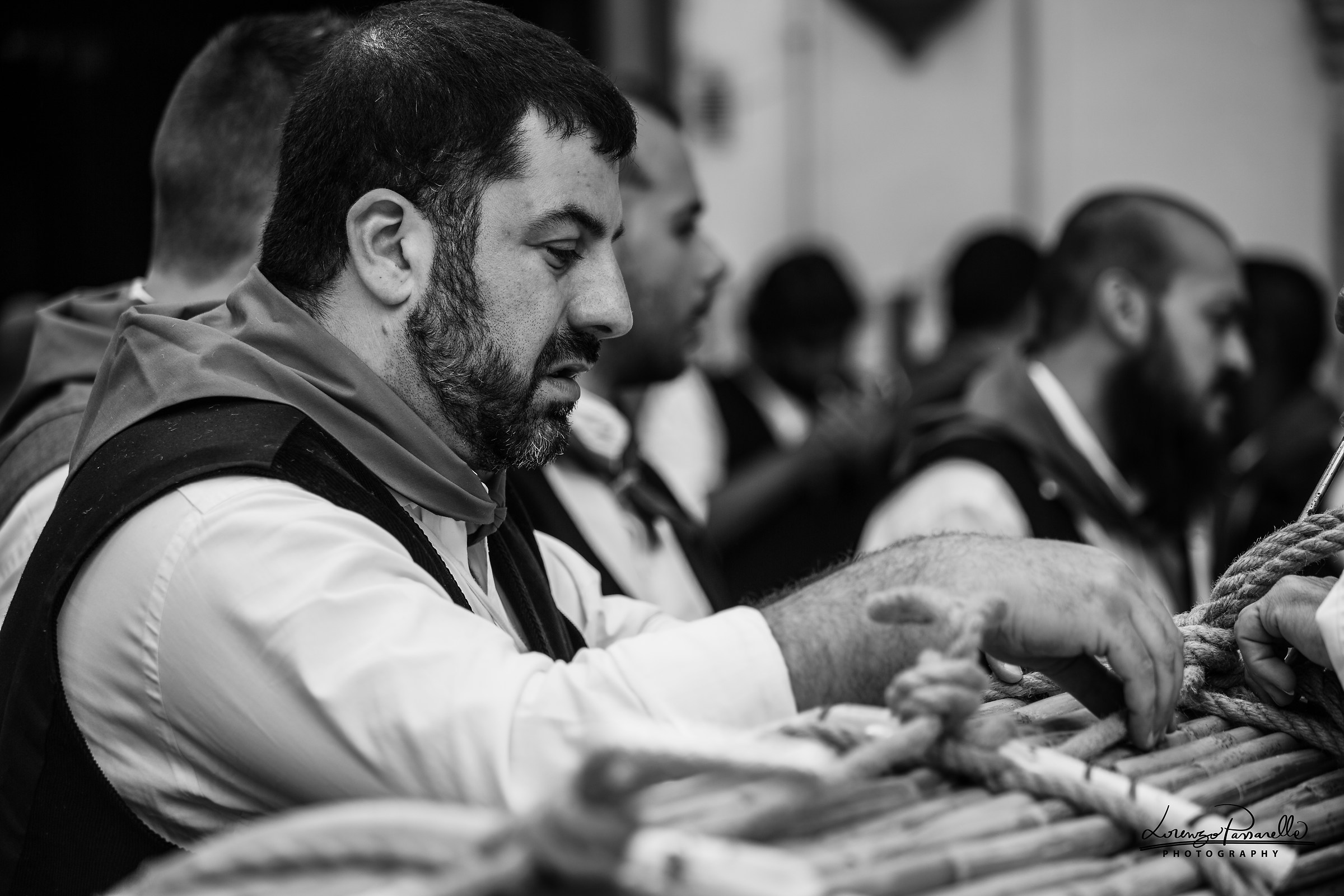 The day of the historical parade...