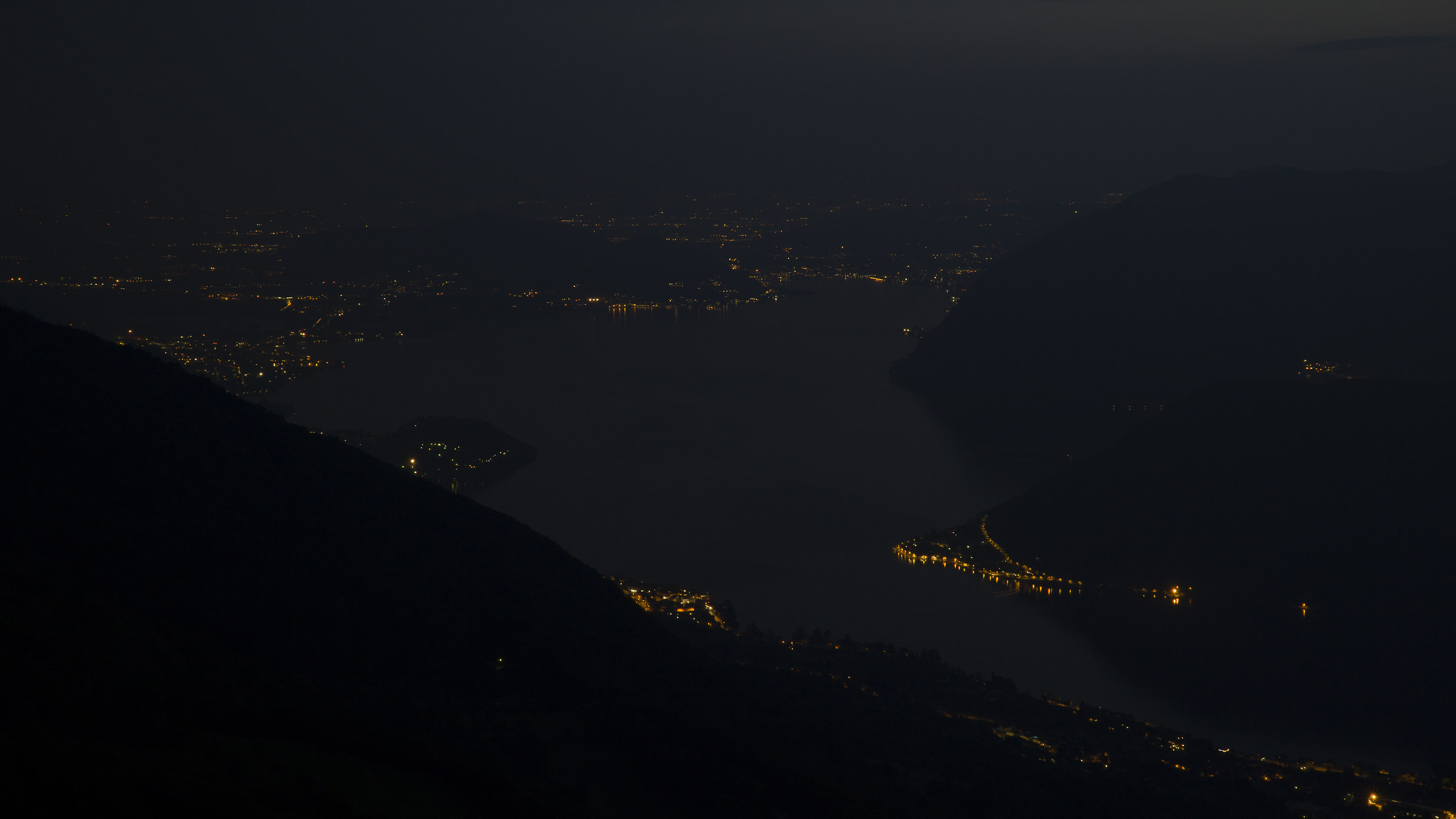Night on the Sebino
