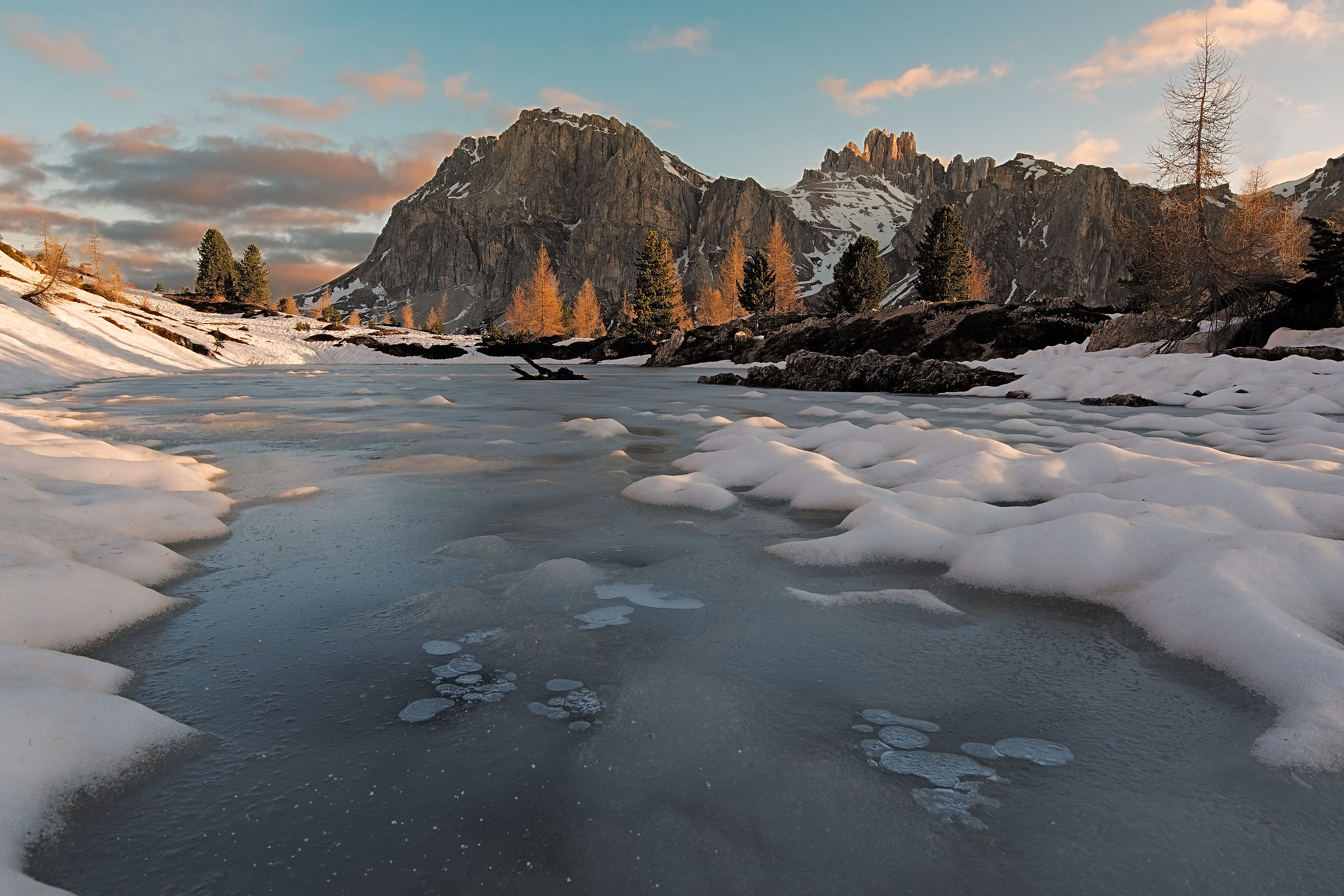 Thaw in the Dolomites