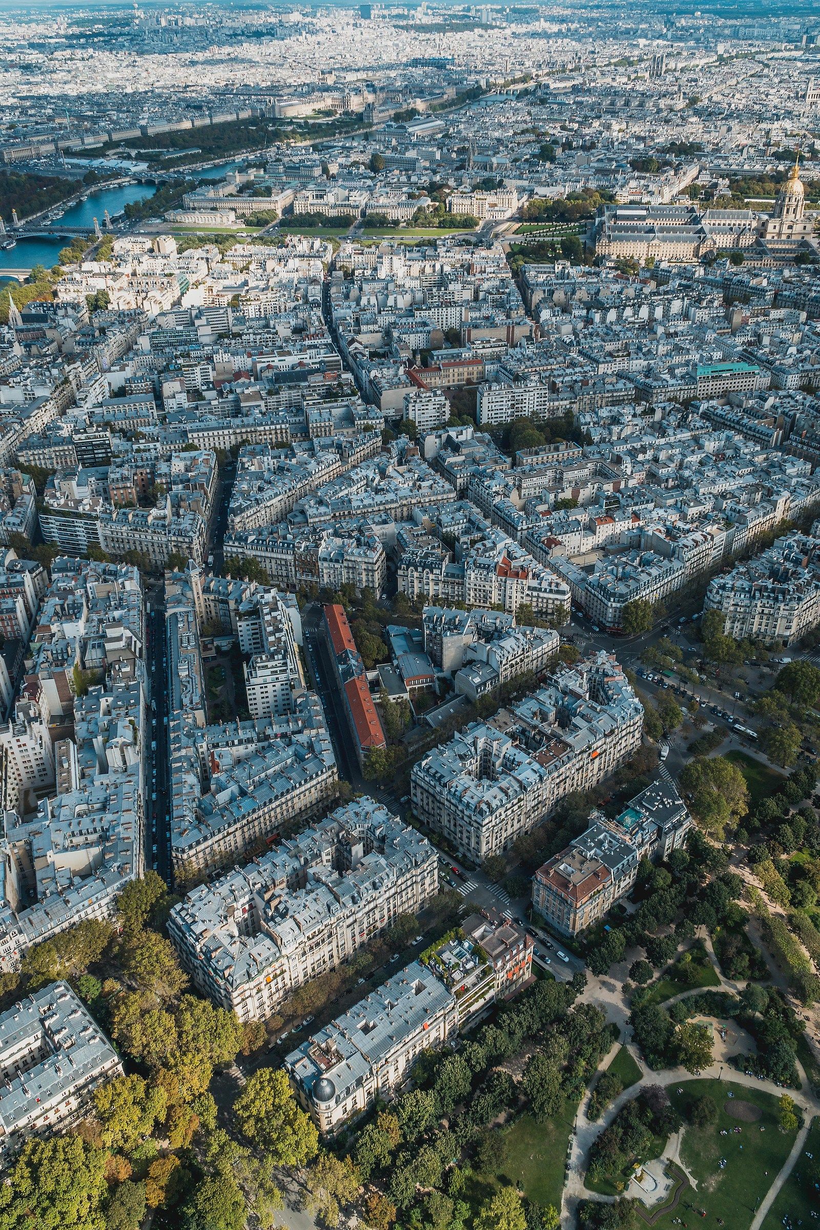 View from the Eiffel Tower