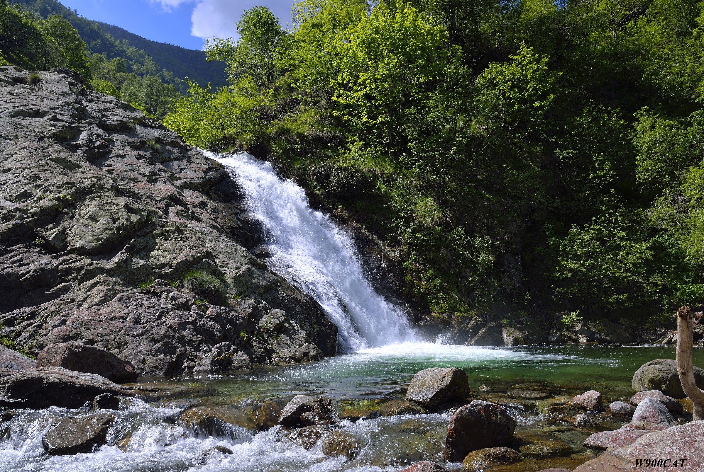 Cascata di fine primavera