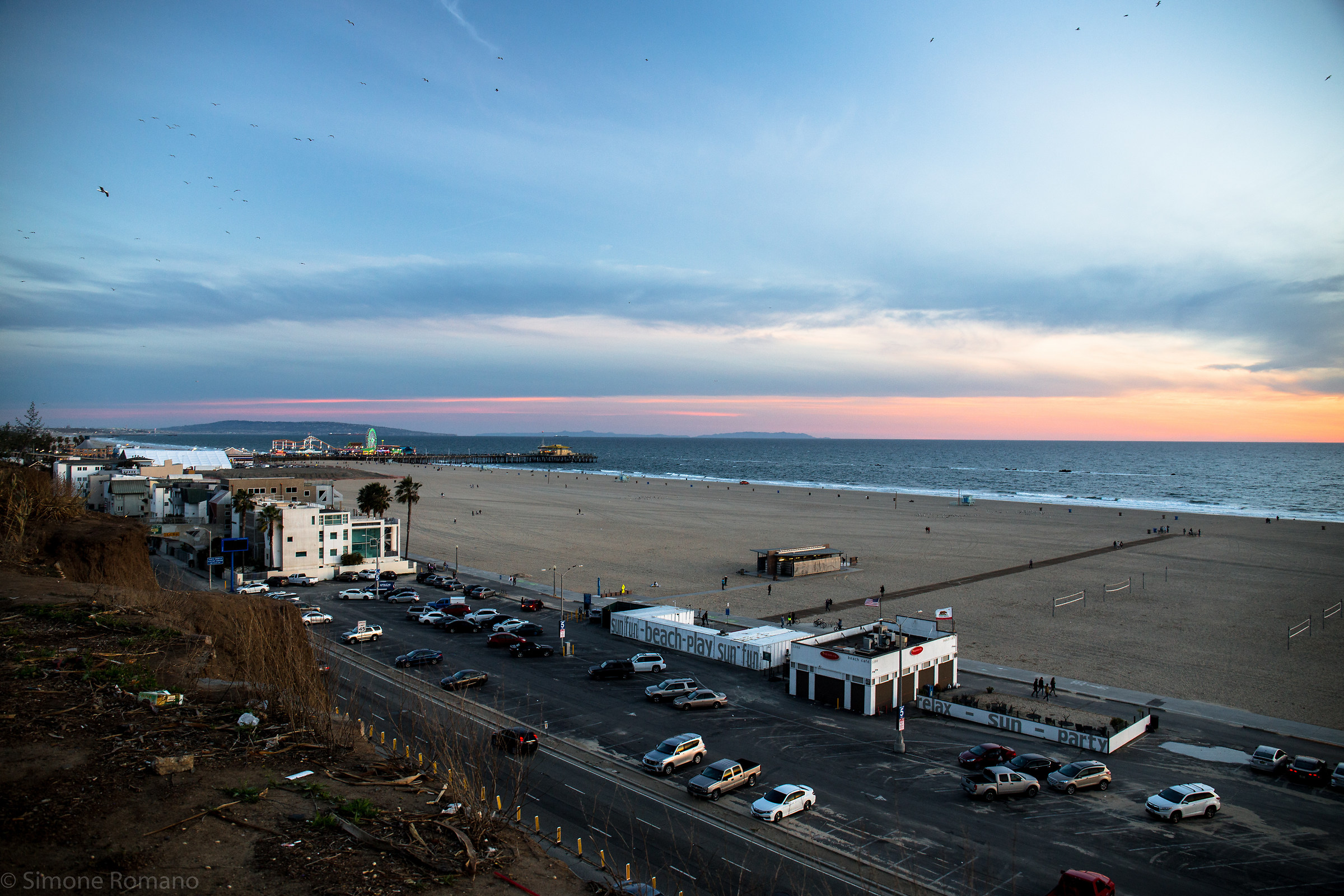 Sunset in Santa Monica