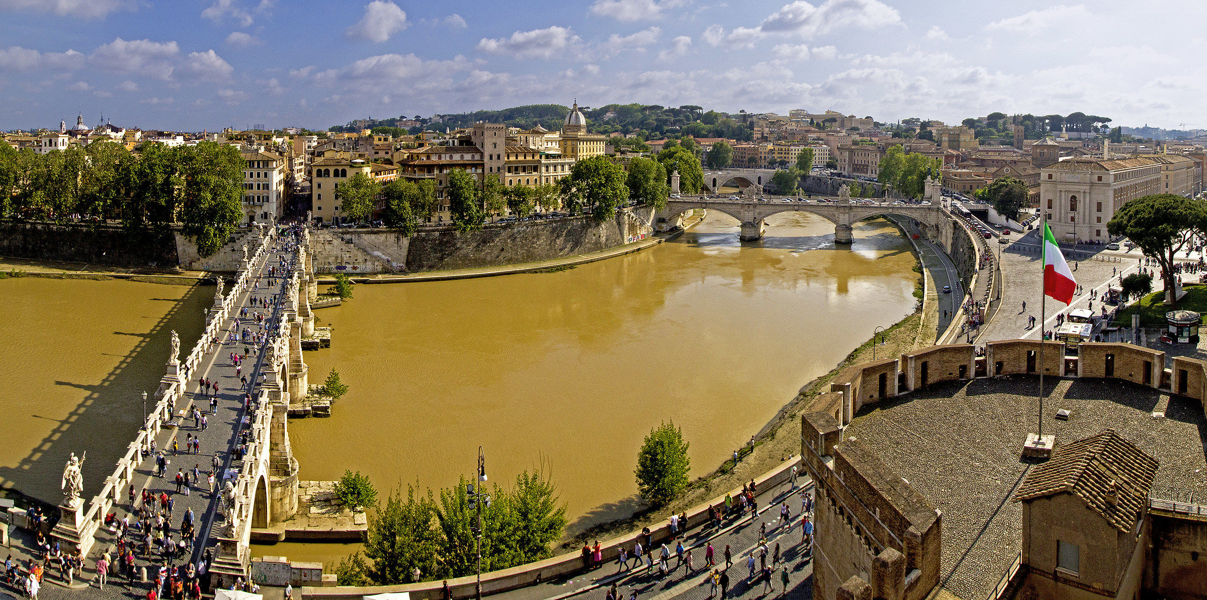 View from Castel Sant'Angelo