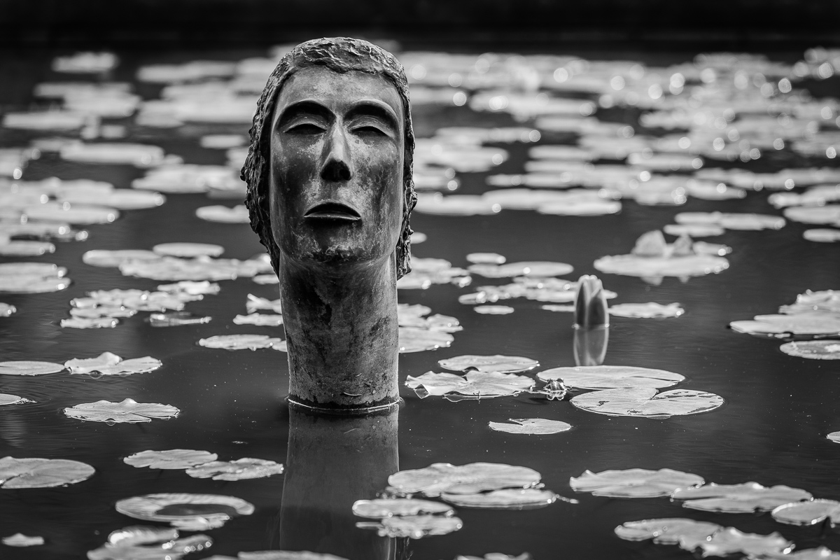 With water at the throat