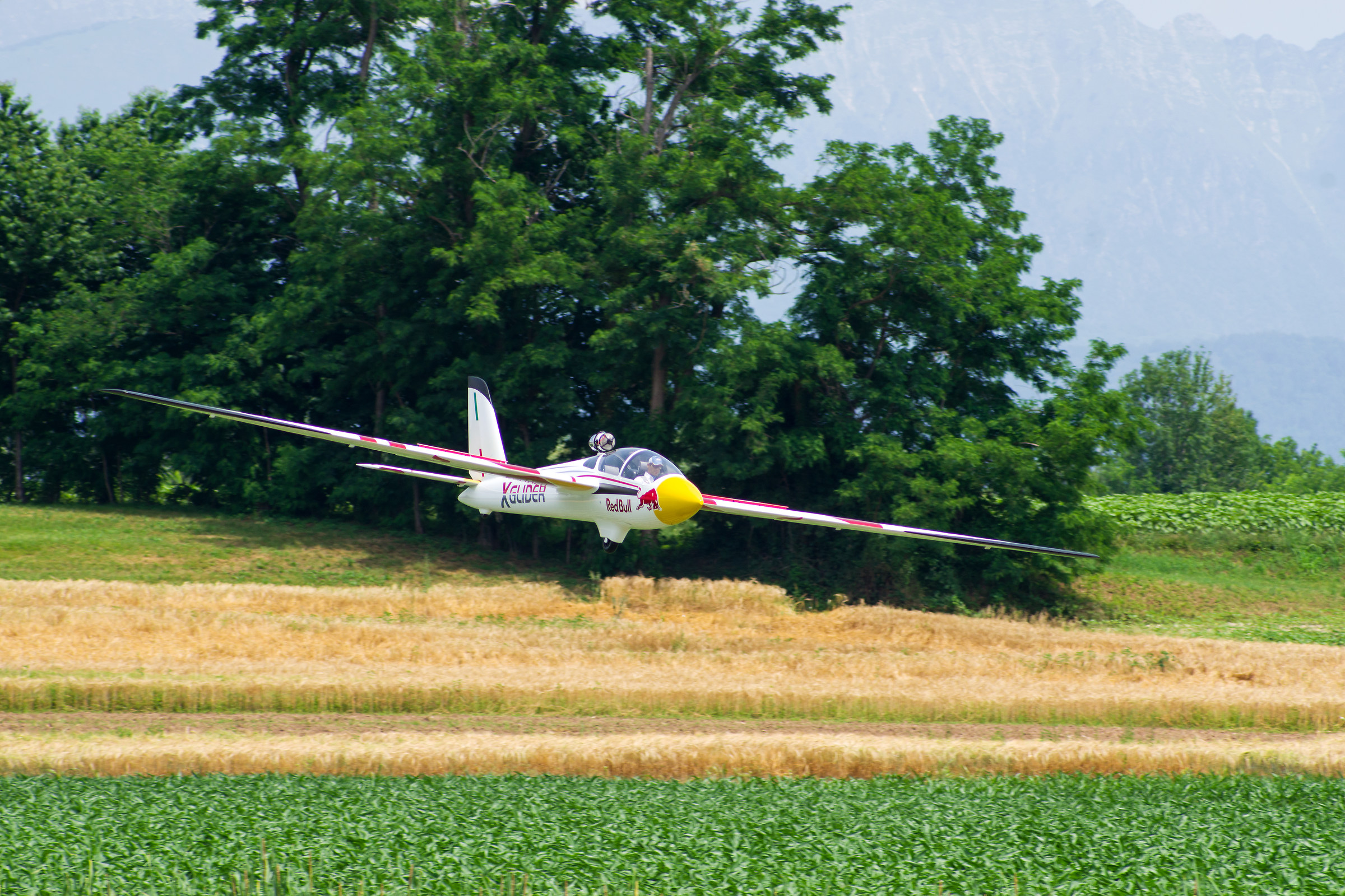 FOX 7m, in atterraggio