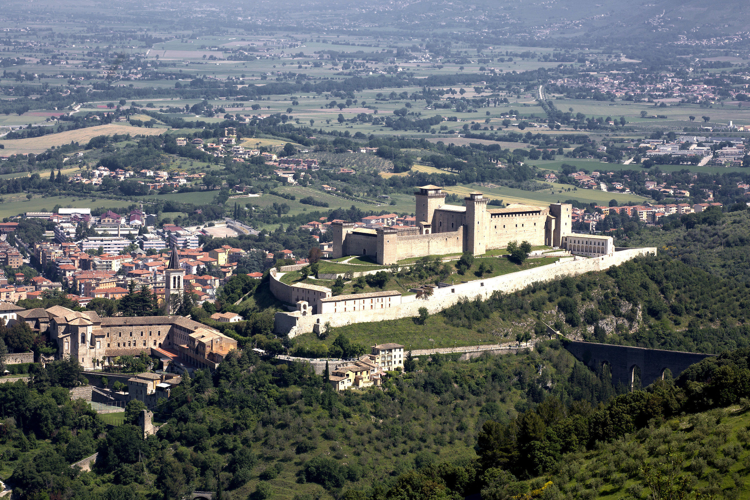 Panorama di Spoleto(PG)