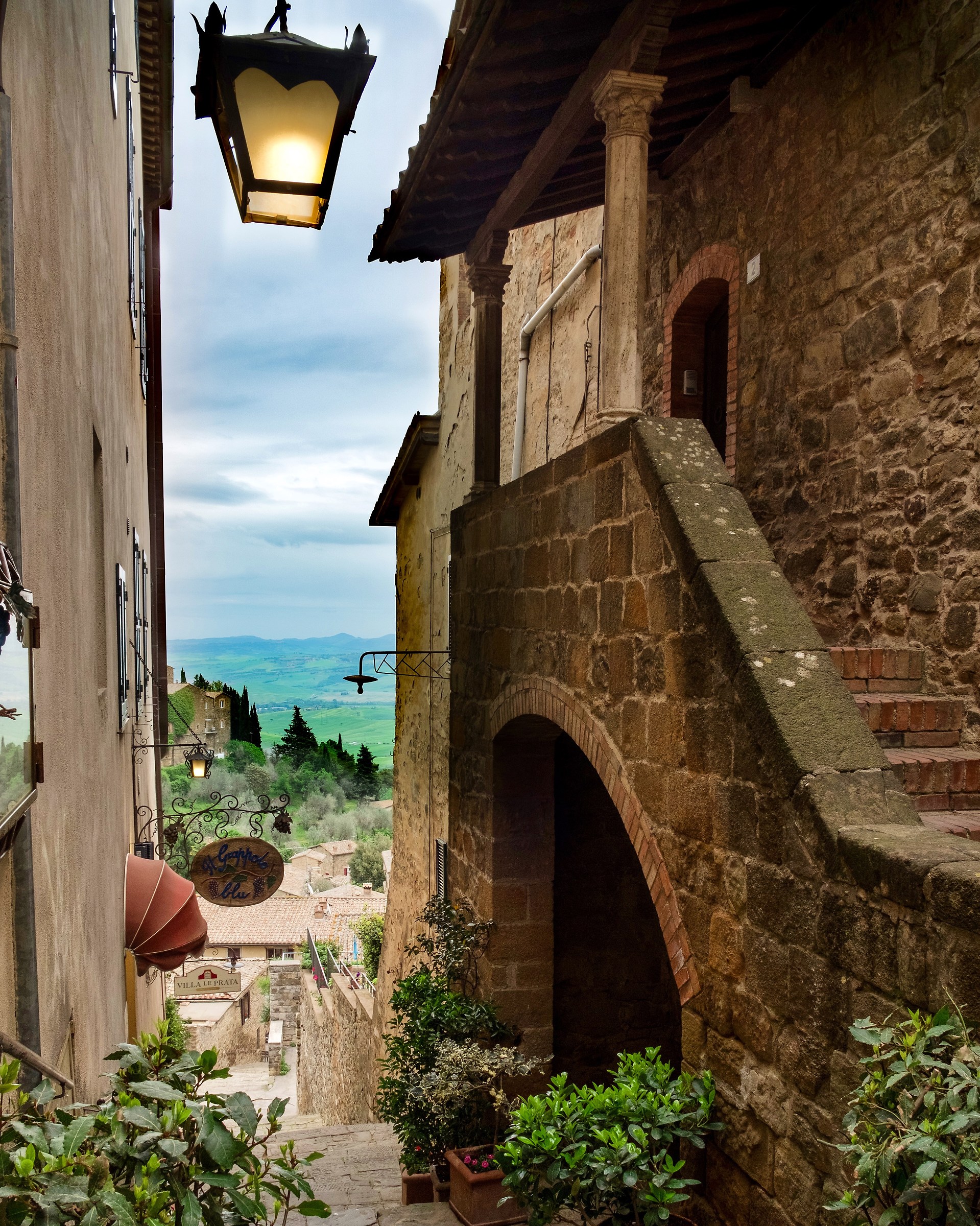 Scorcio a Montalcino