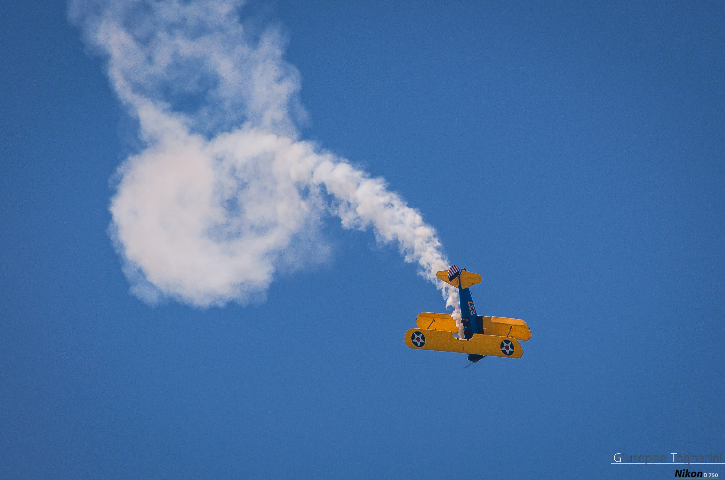 Evolutions in biplane 1