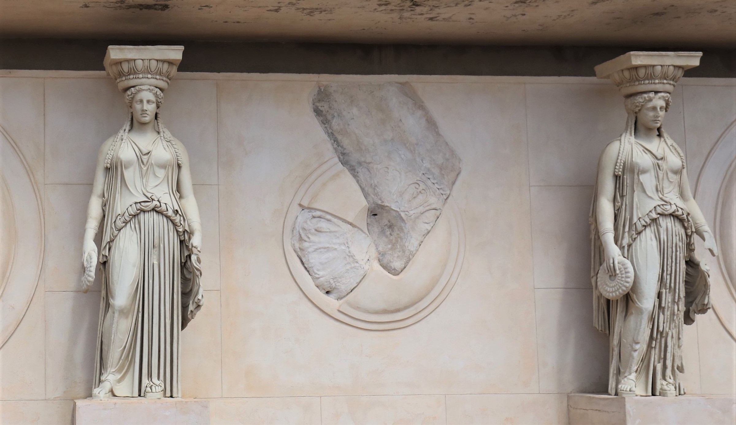 Caryatids Castle of Baia (Naples)