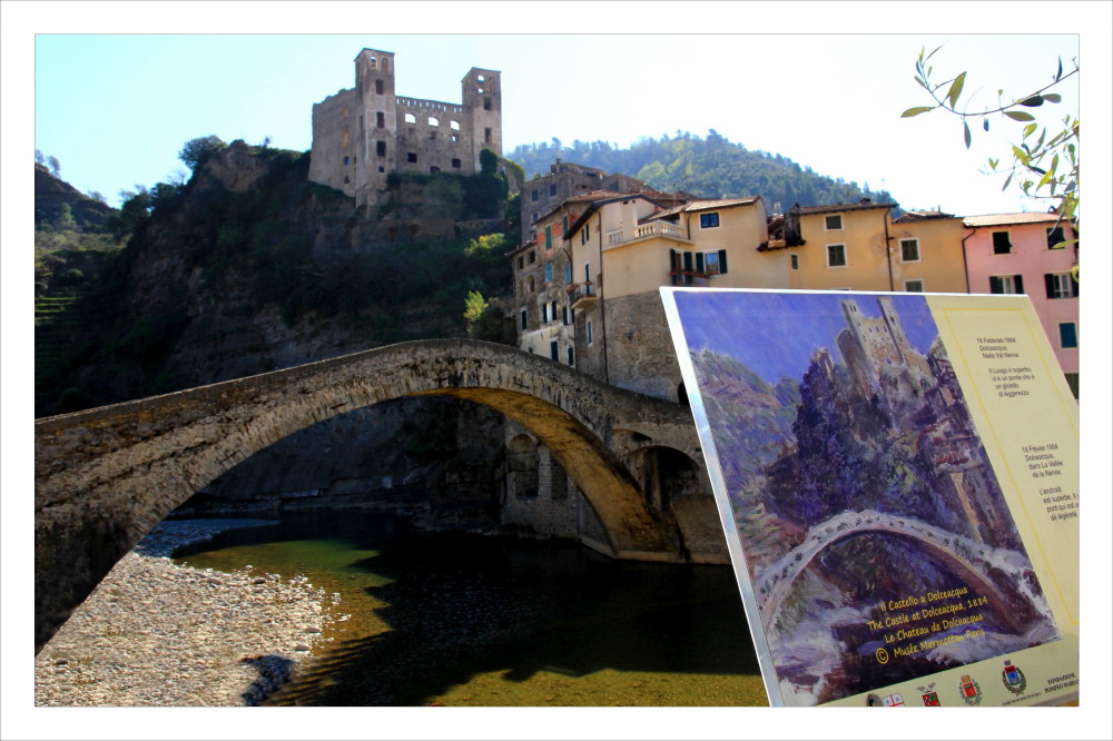 Dolceacqua and the picture of Monet