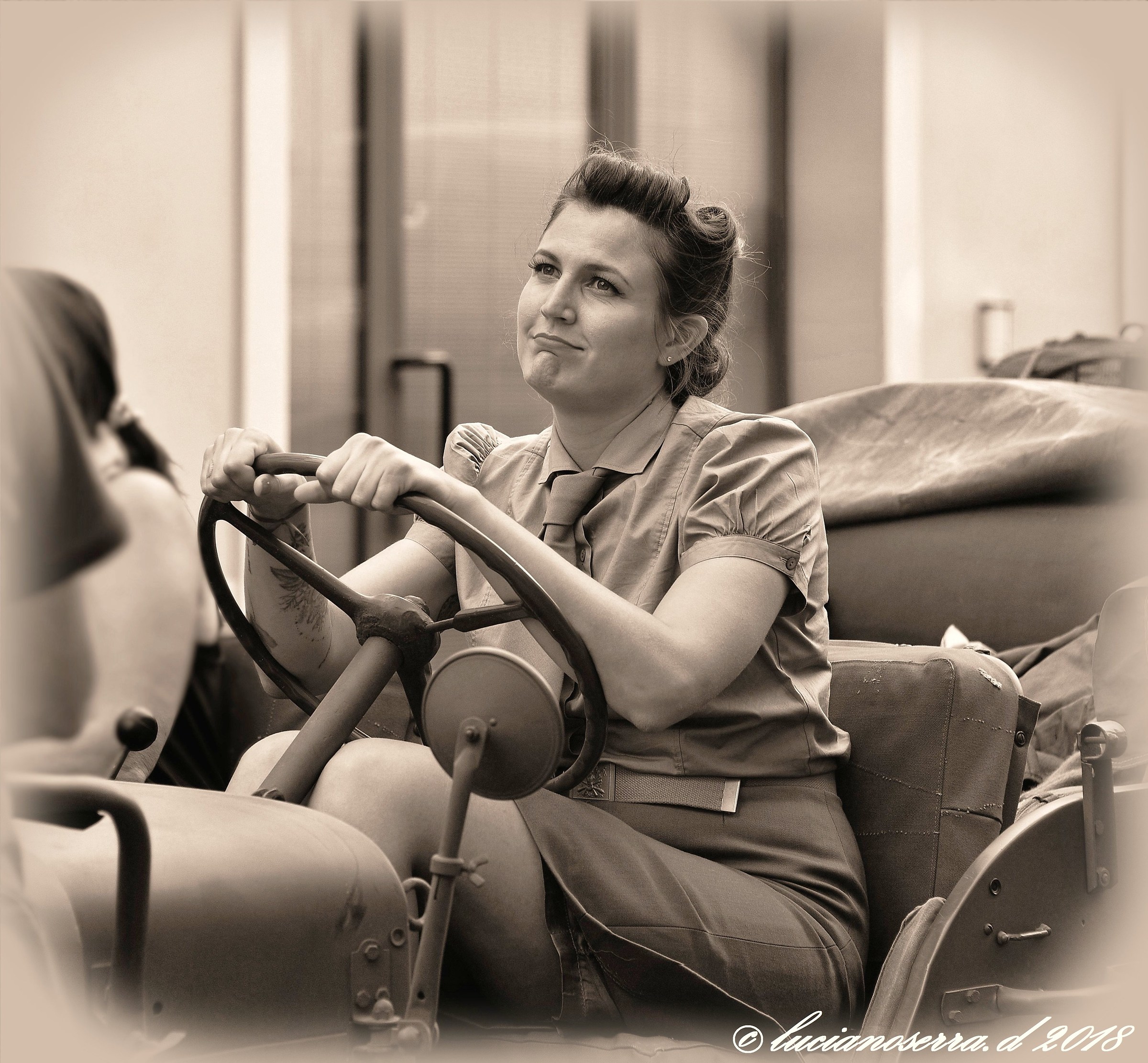 Pin Up... leggermente crucciata...