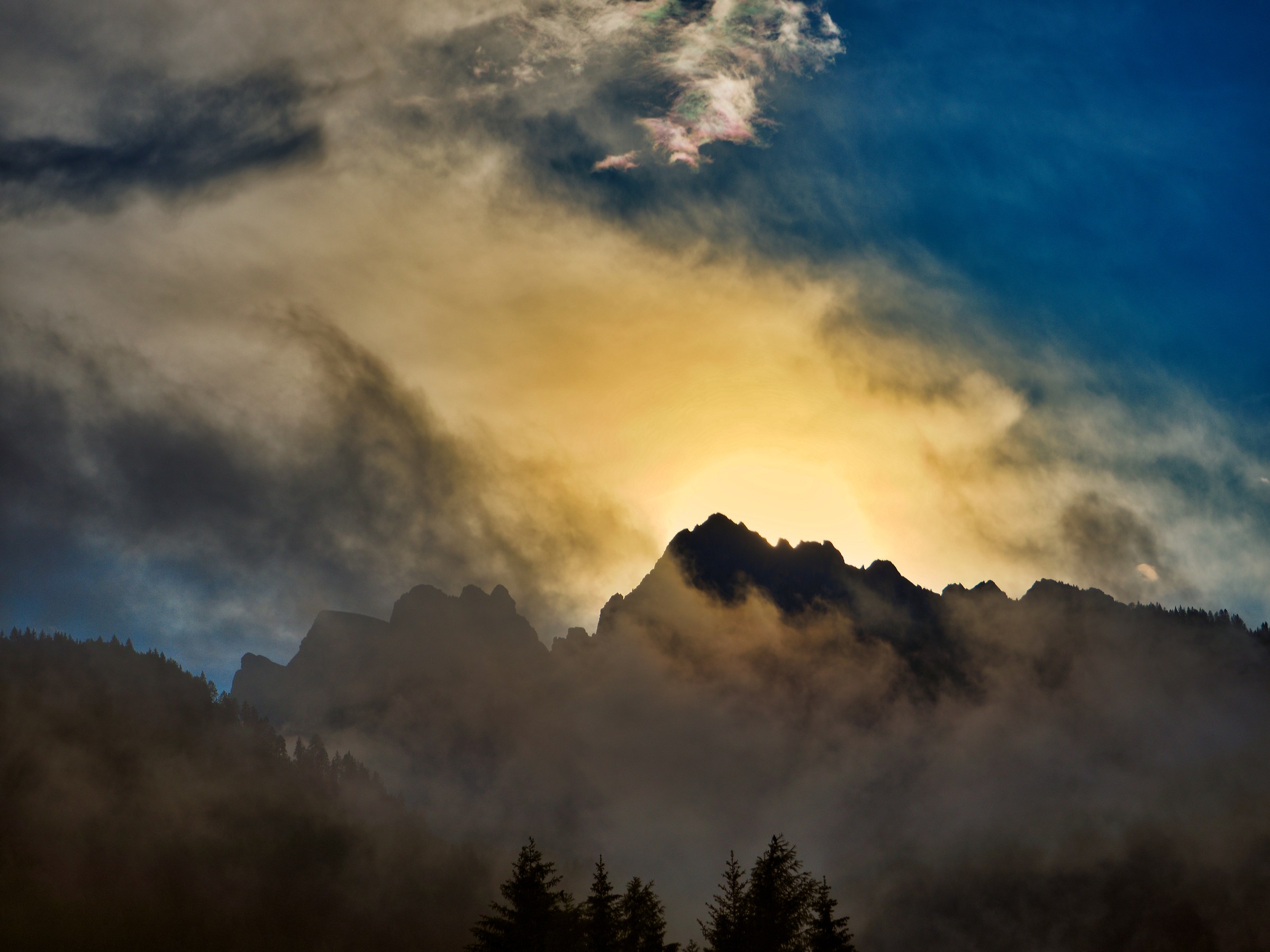 Sunset from the Balcony