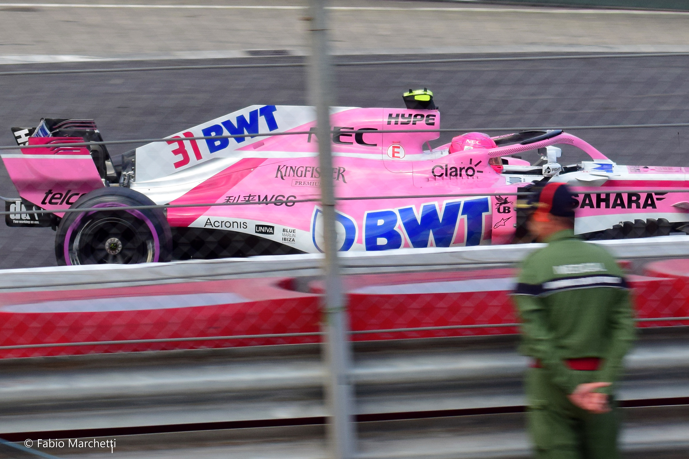 Force India at the GP of Monaco