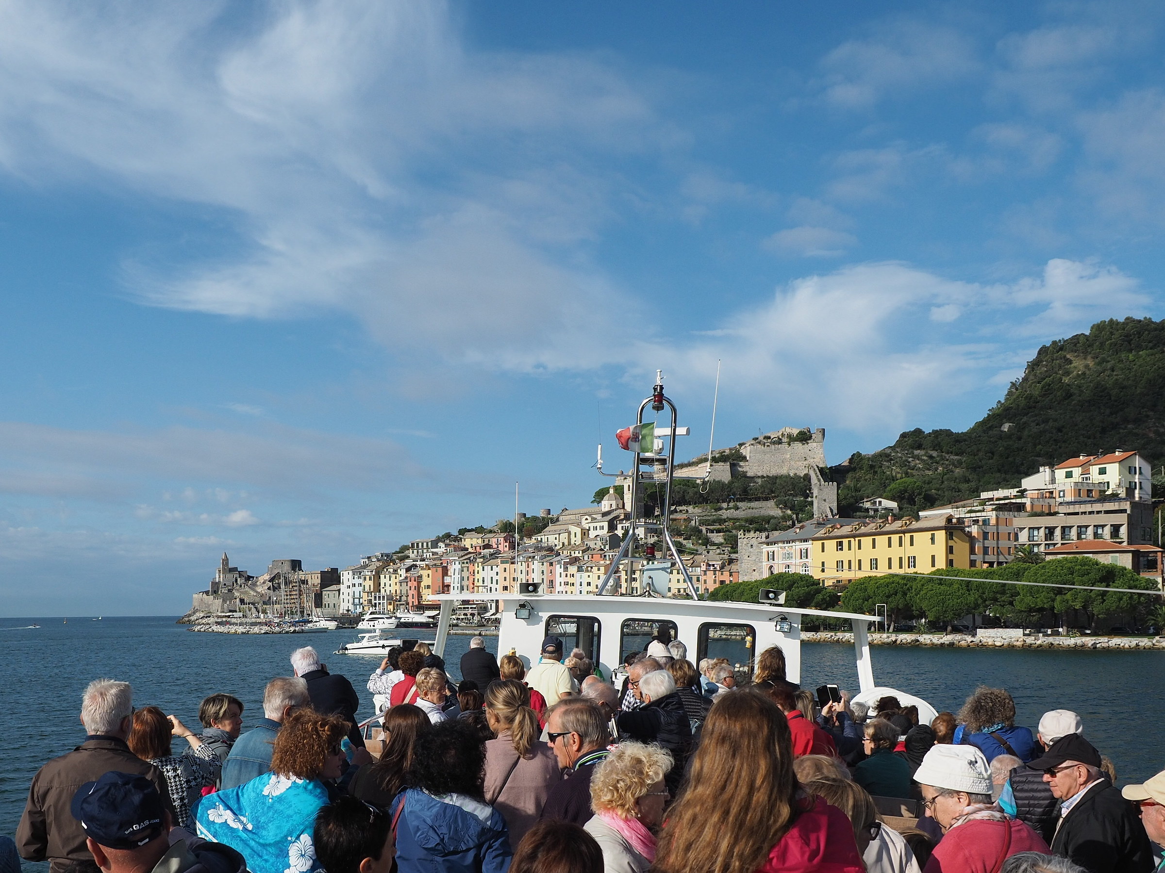 Arrival in Portovenere