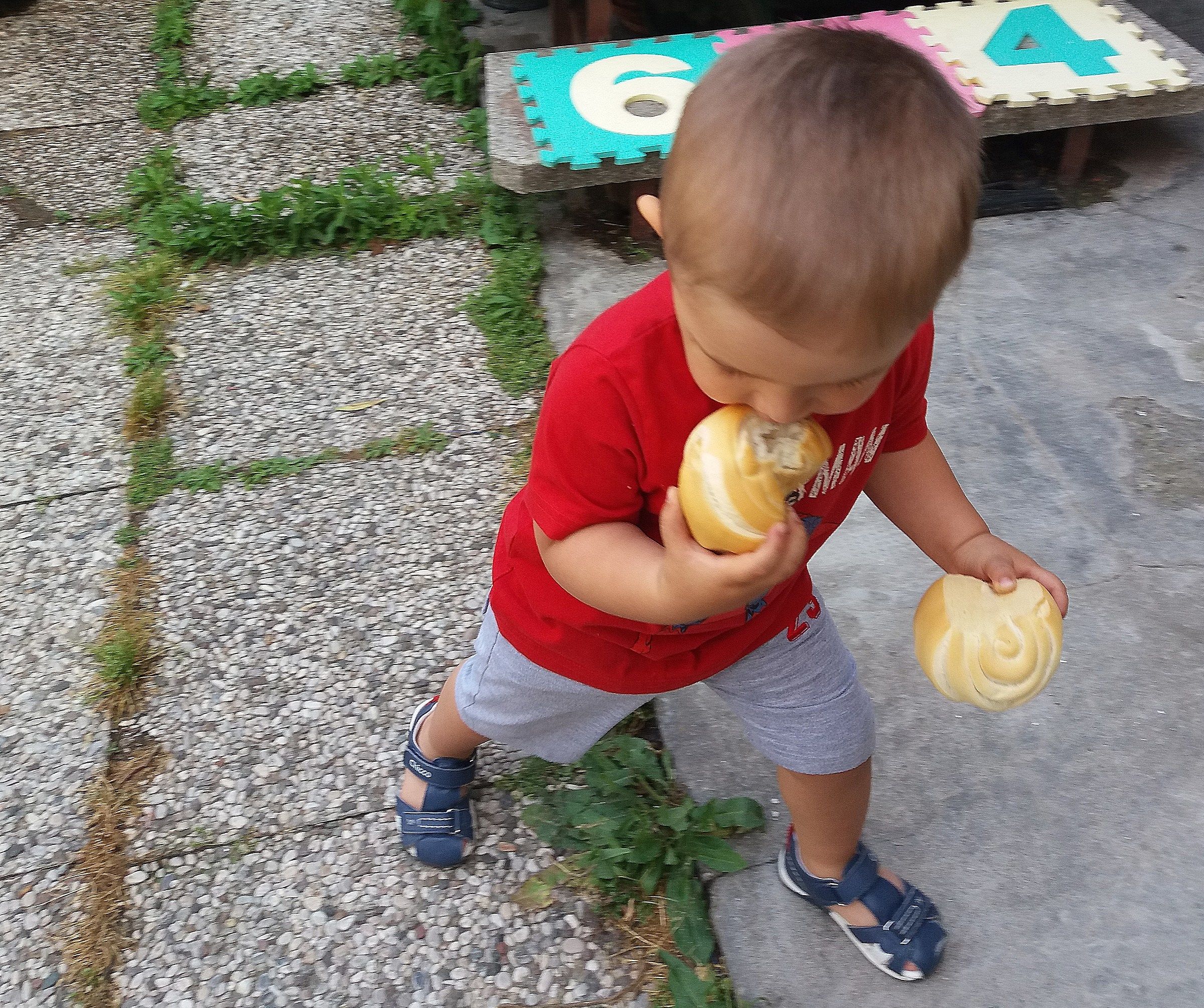 il pane del nonno è il più buono........