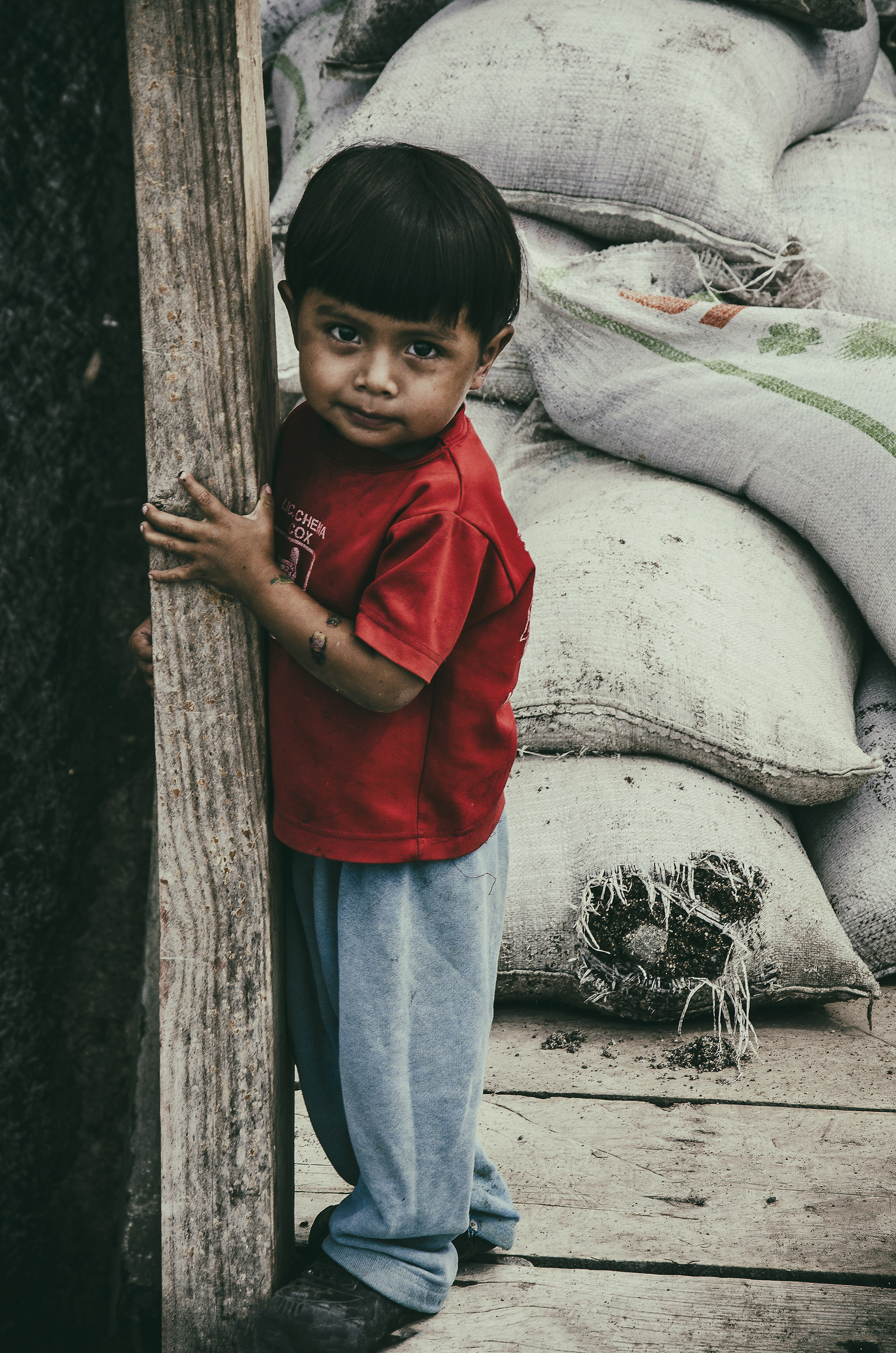 Young Guatemalans Eyes