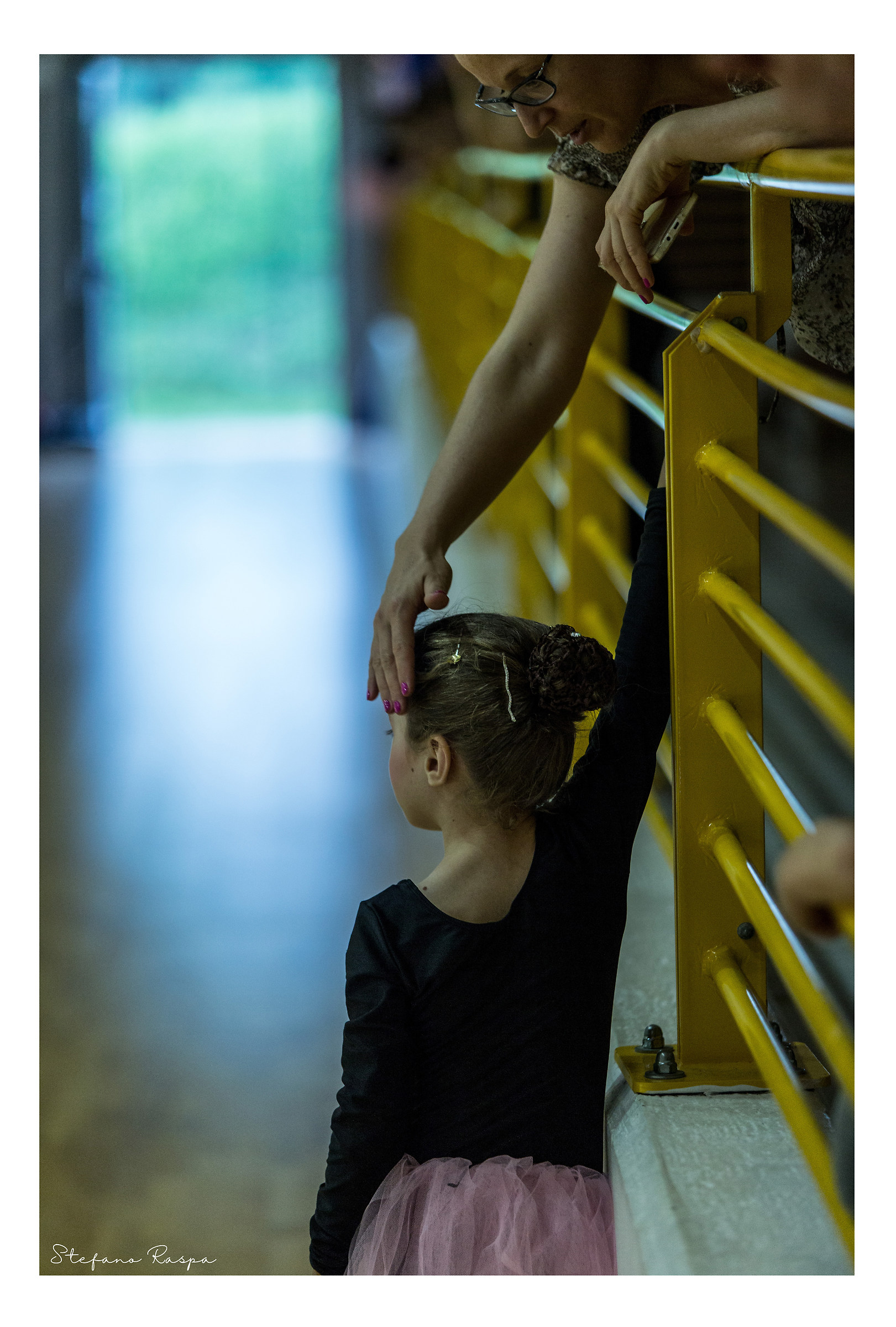 The tenderness, little gymnast.