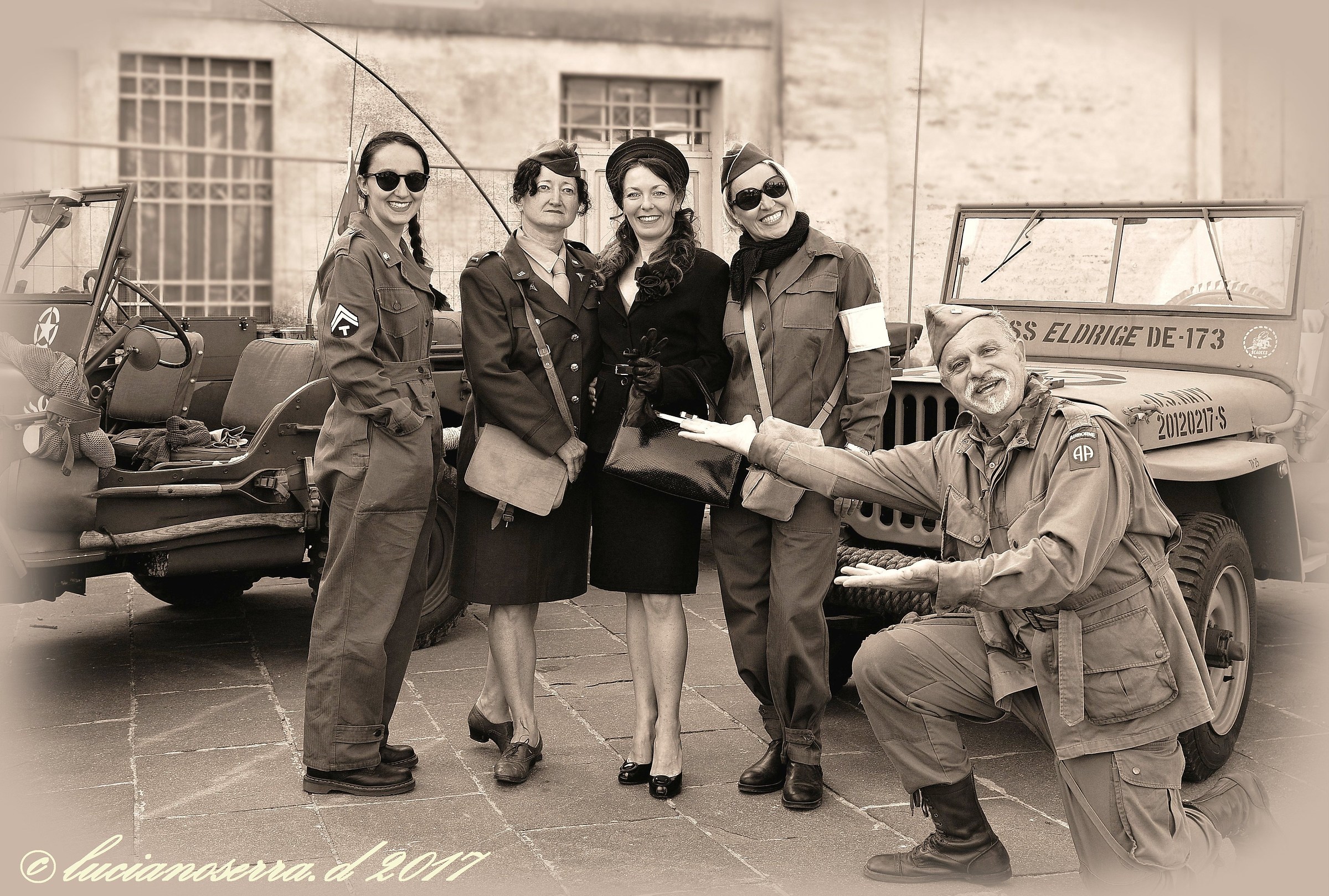 Je vous présente à mes belles dames...