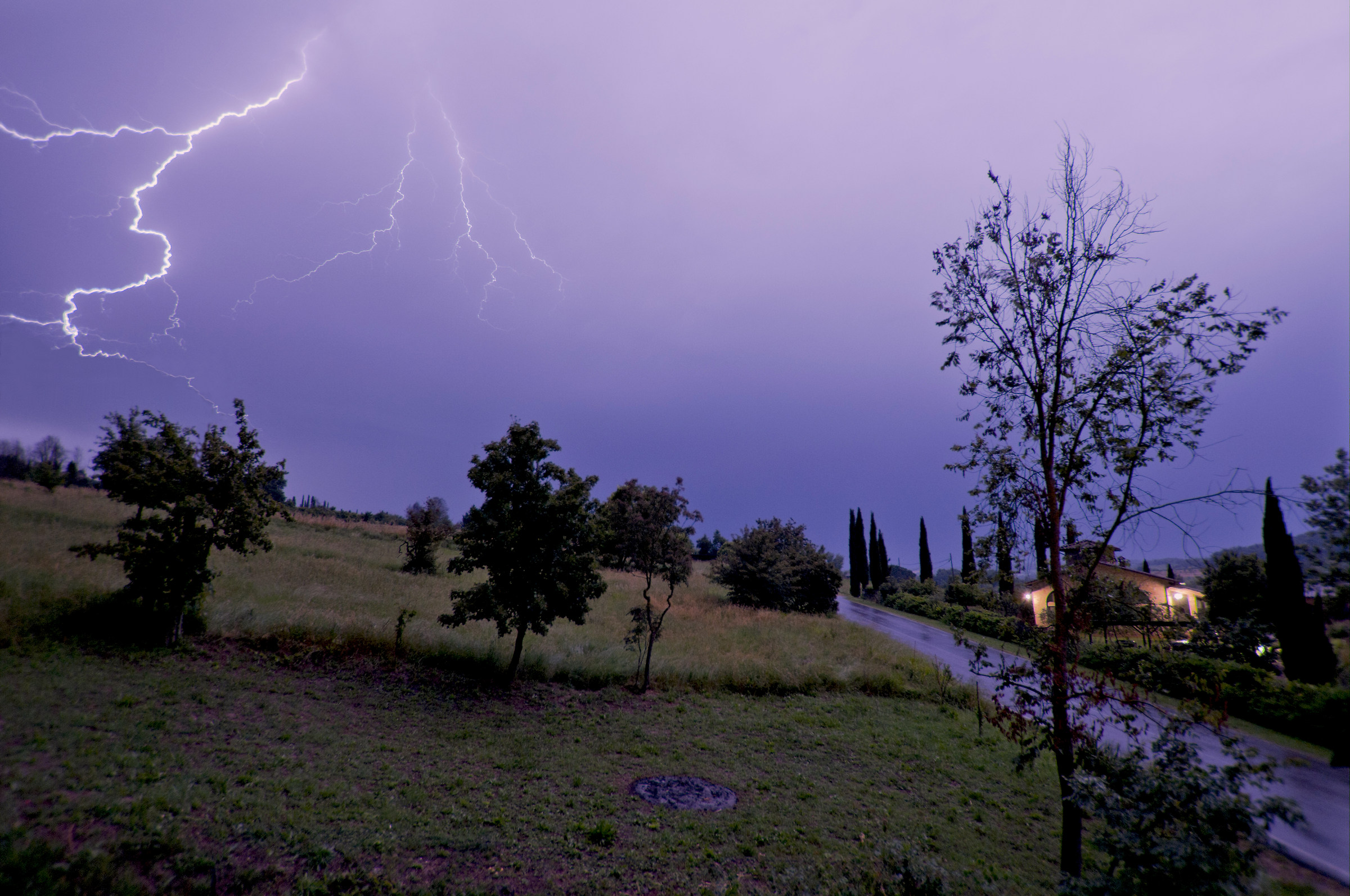 Thunderstorm on Tuscany