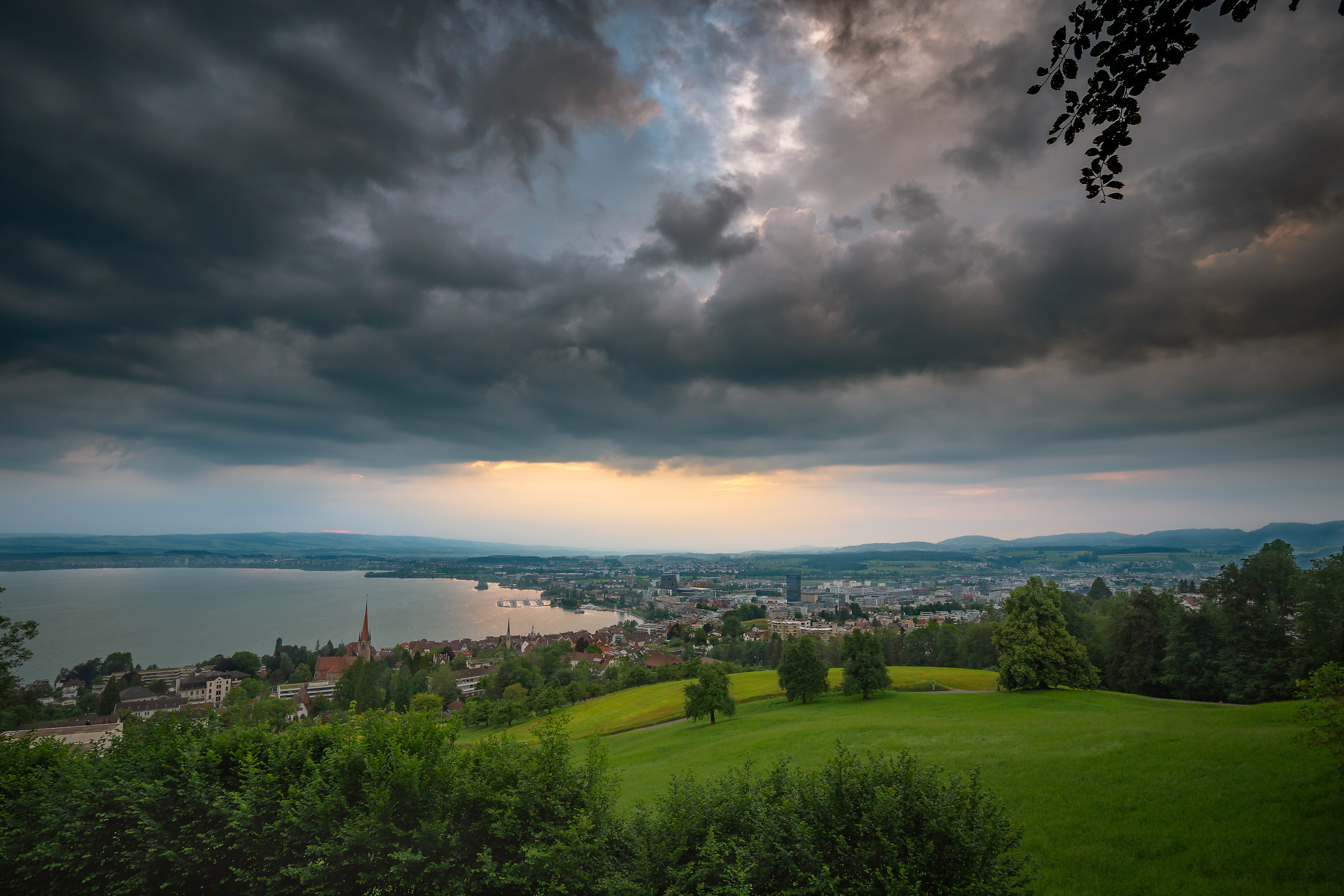Vista di Zug