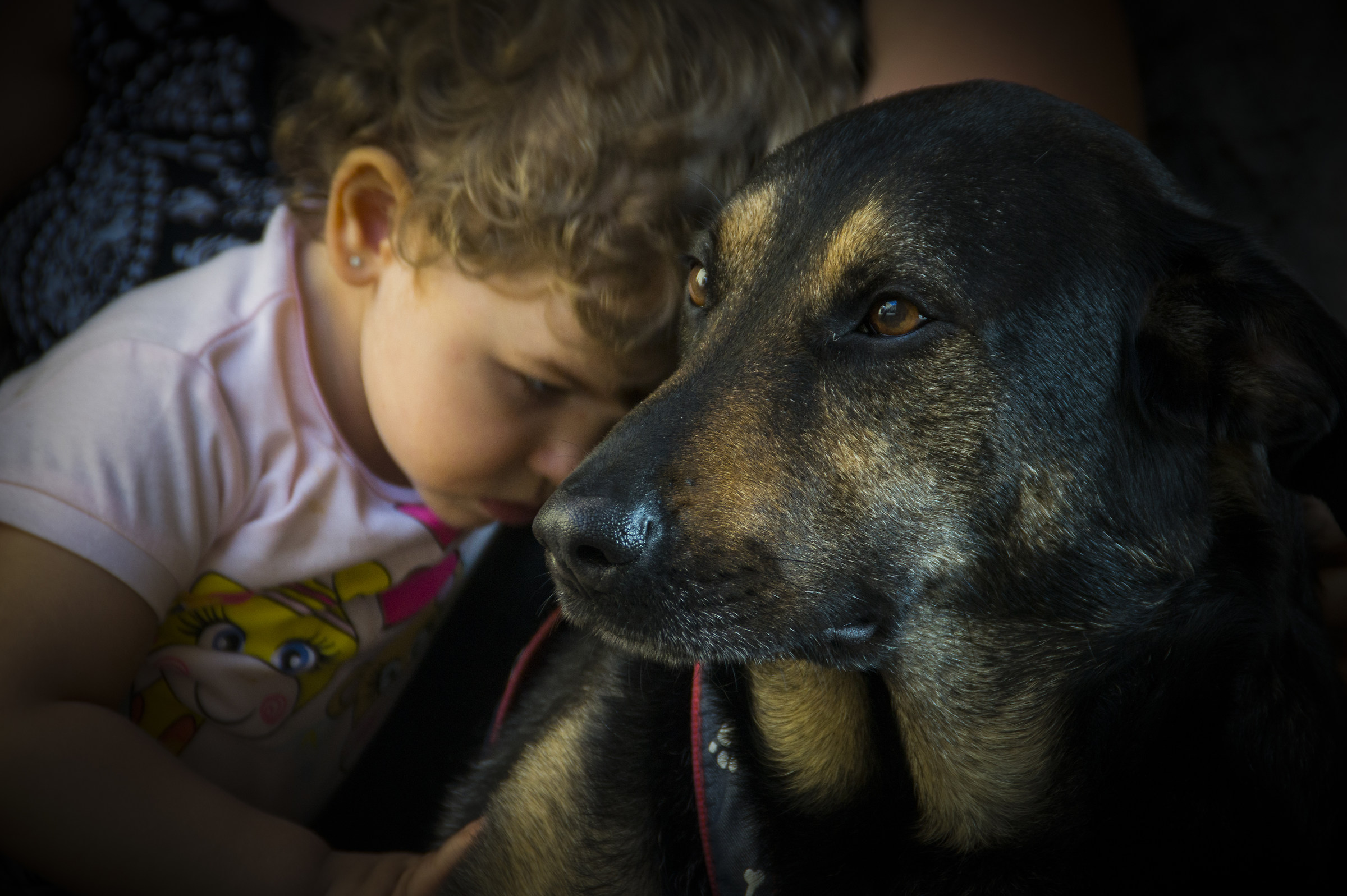Aurora (my daughter) and Astra