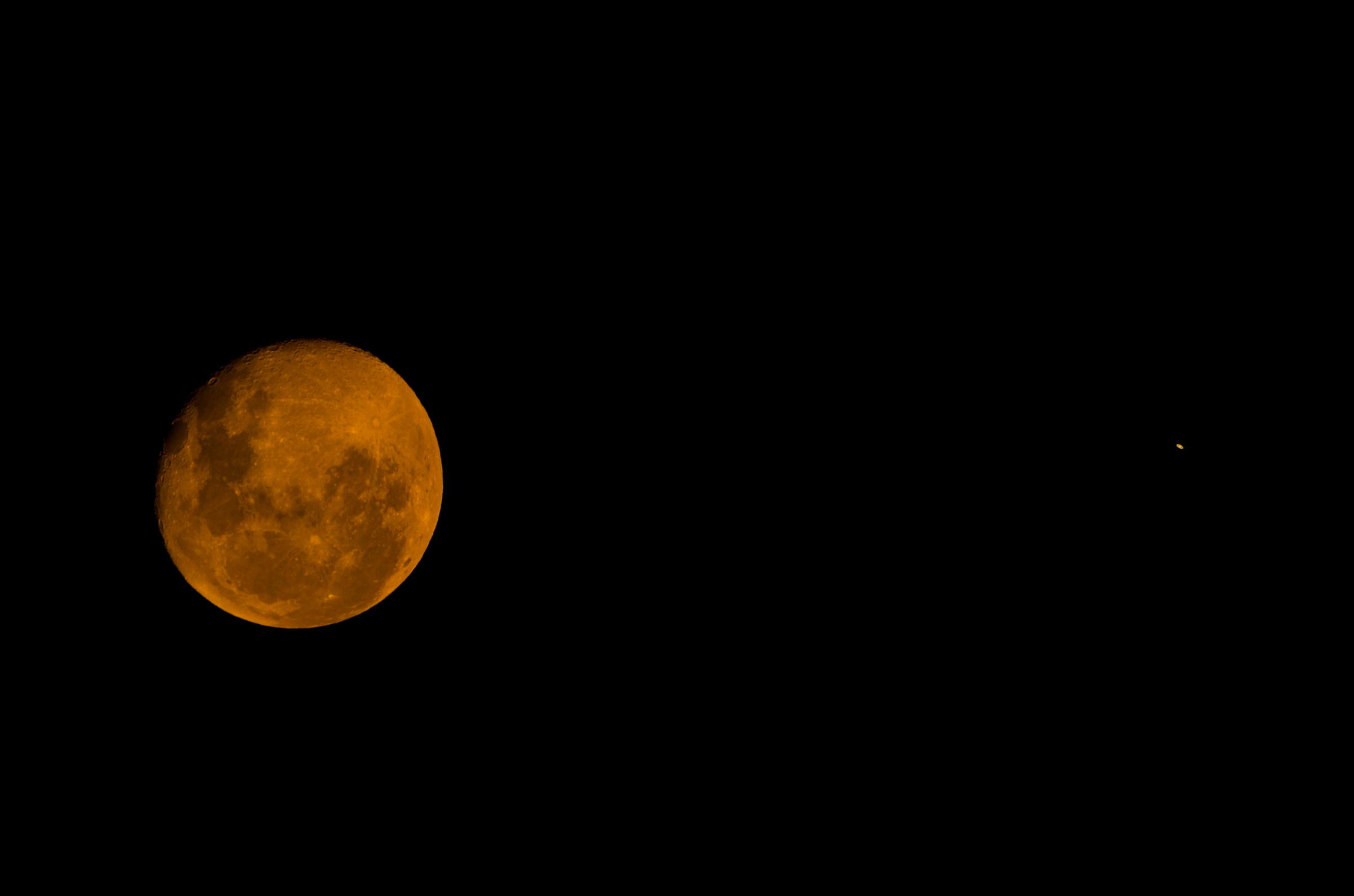 Conjunction Moon-Saturn 31/05/2018