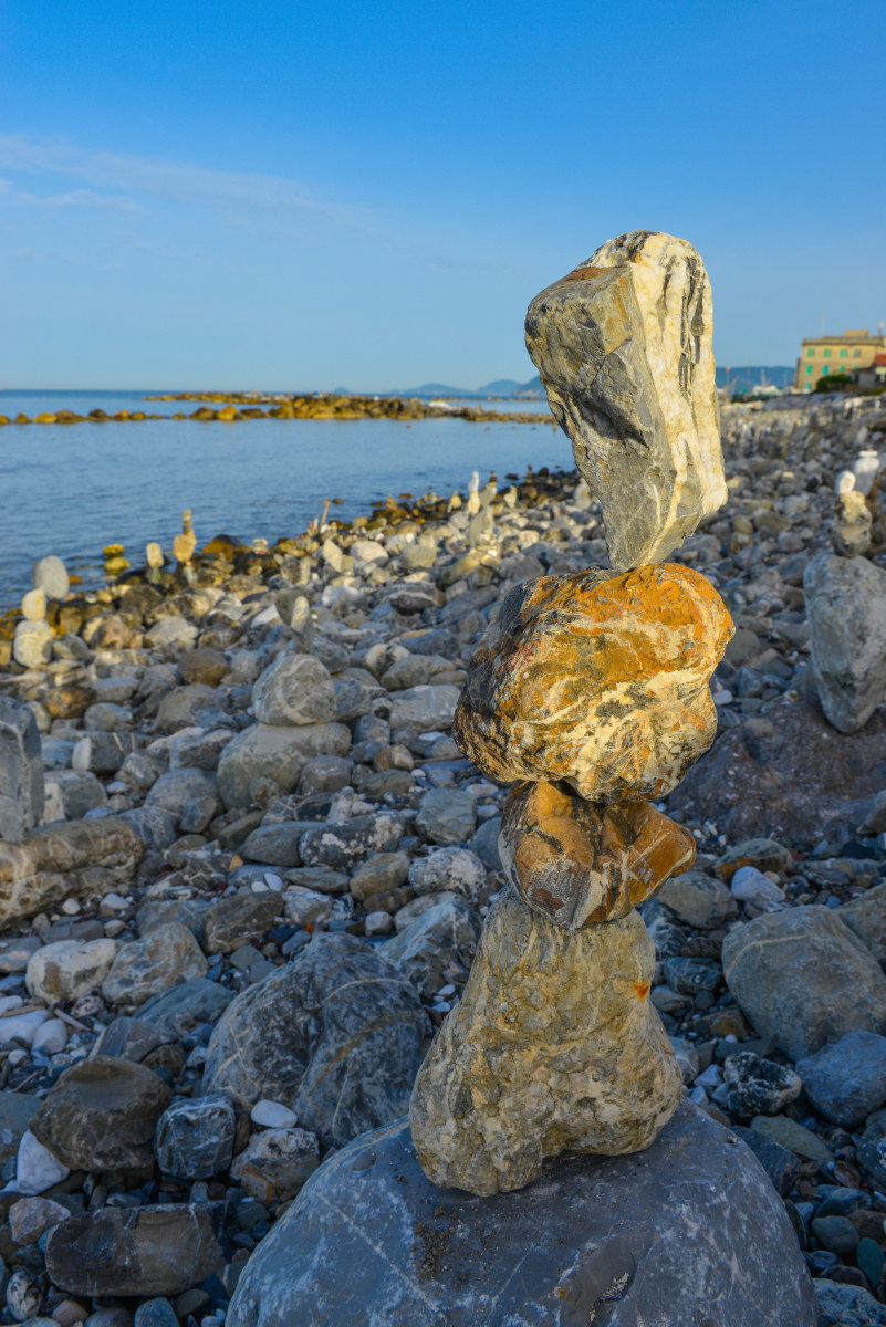 pietre in equilibrio