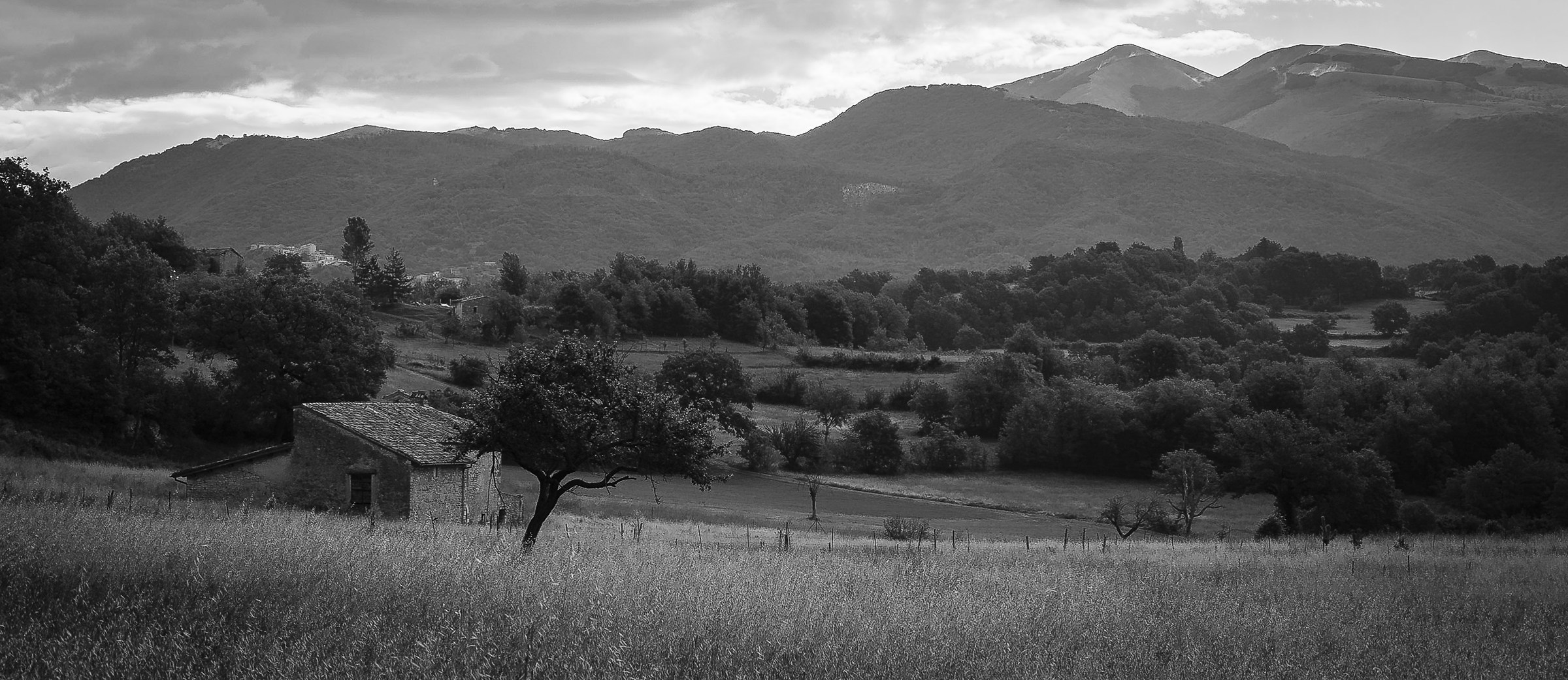 The old farmhouse...