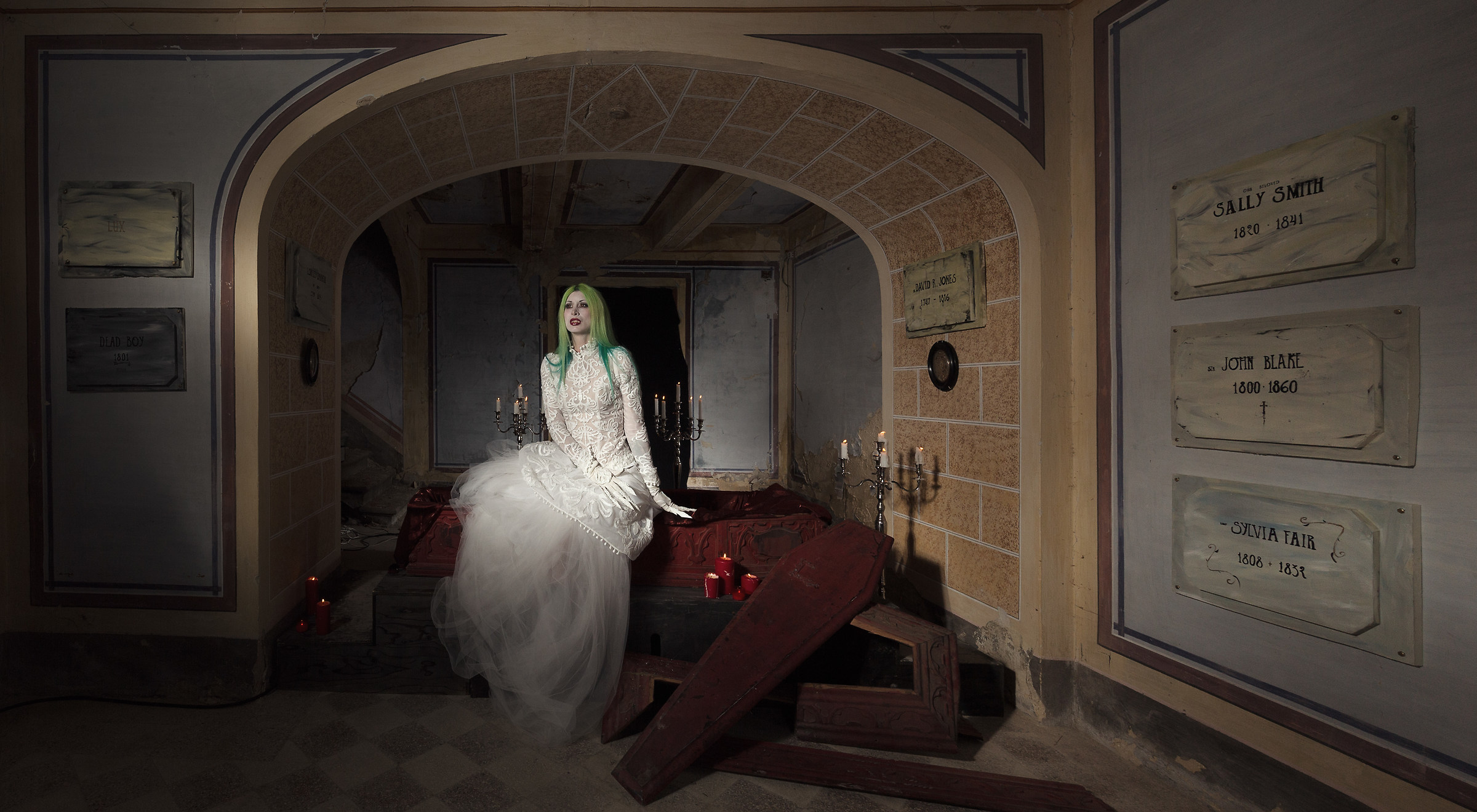 La vampira in camera da letto