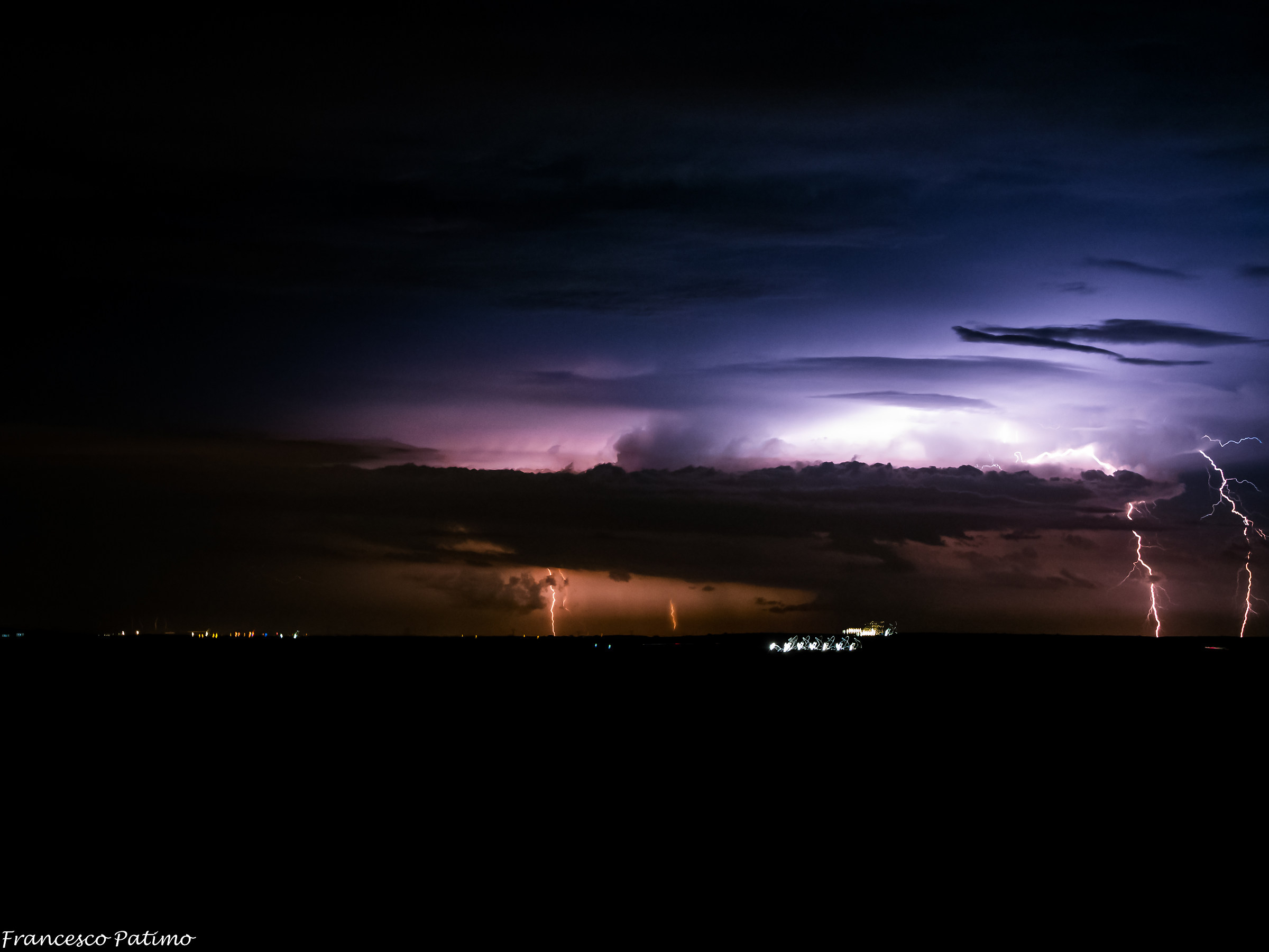 Thunderstorm in Puglia