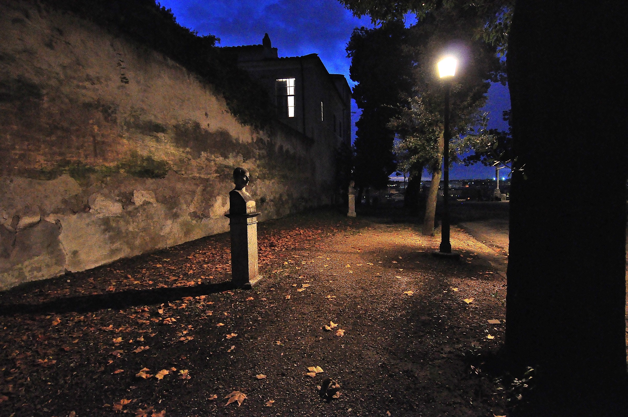 And it's early evening