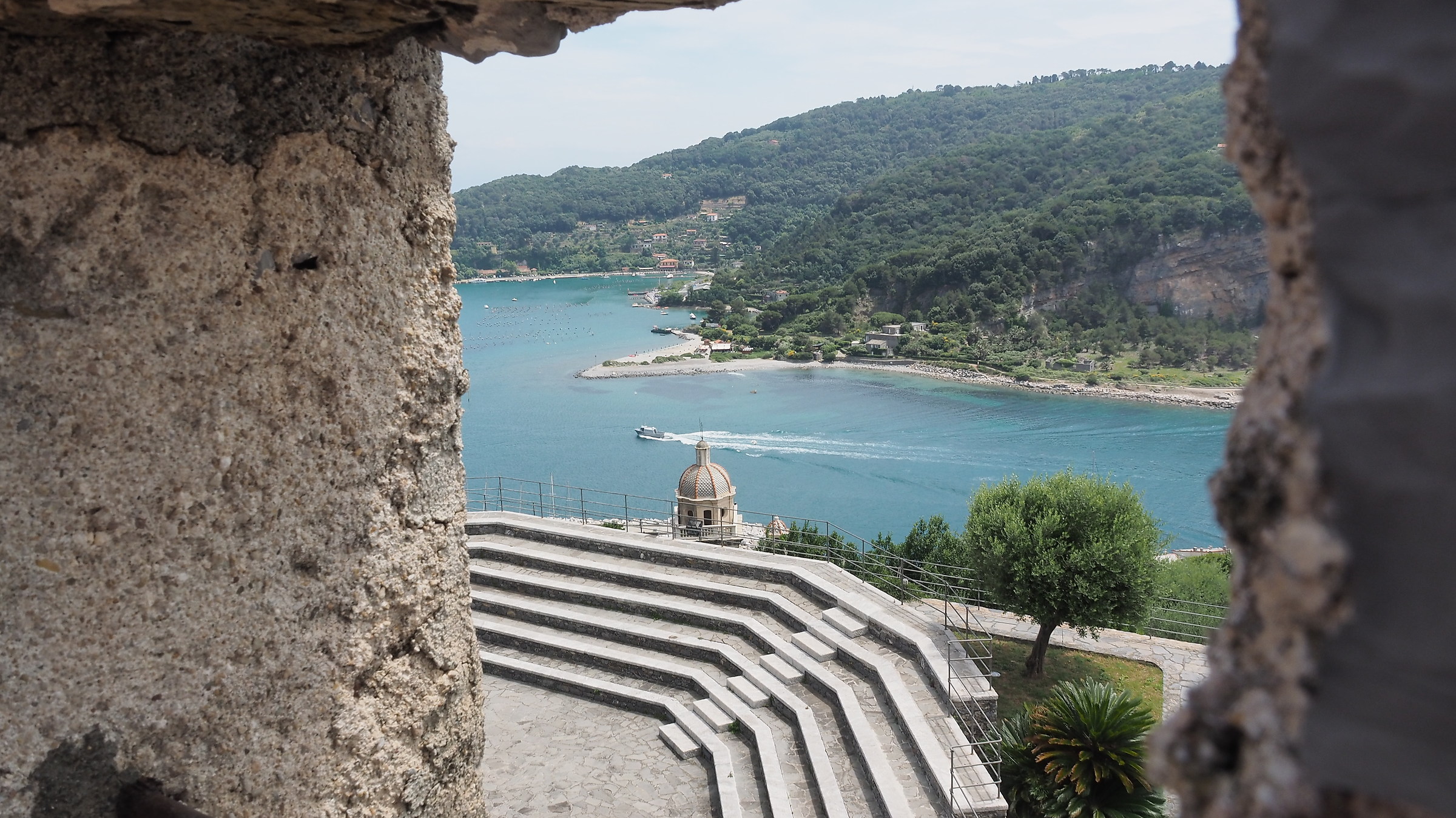 uno scorcio dell'isola di palmaria