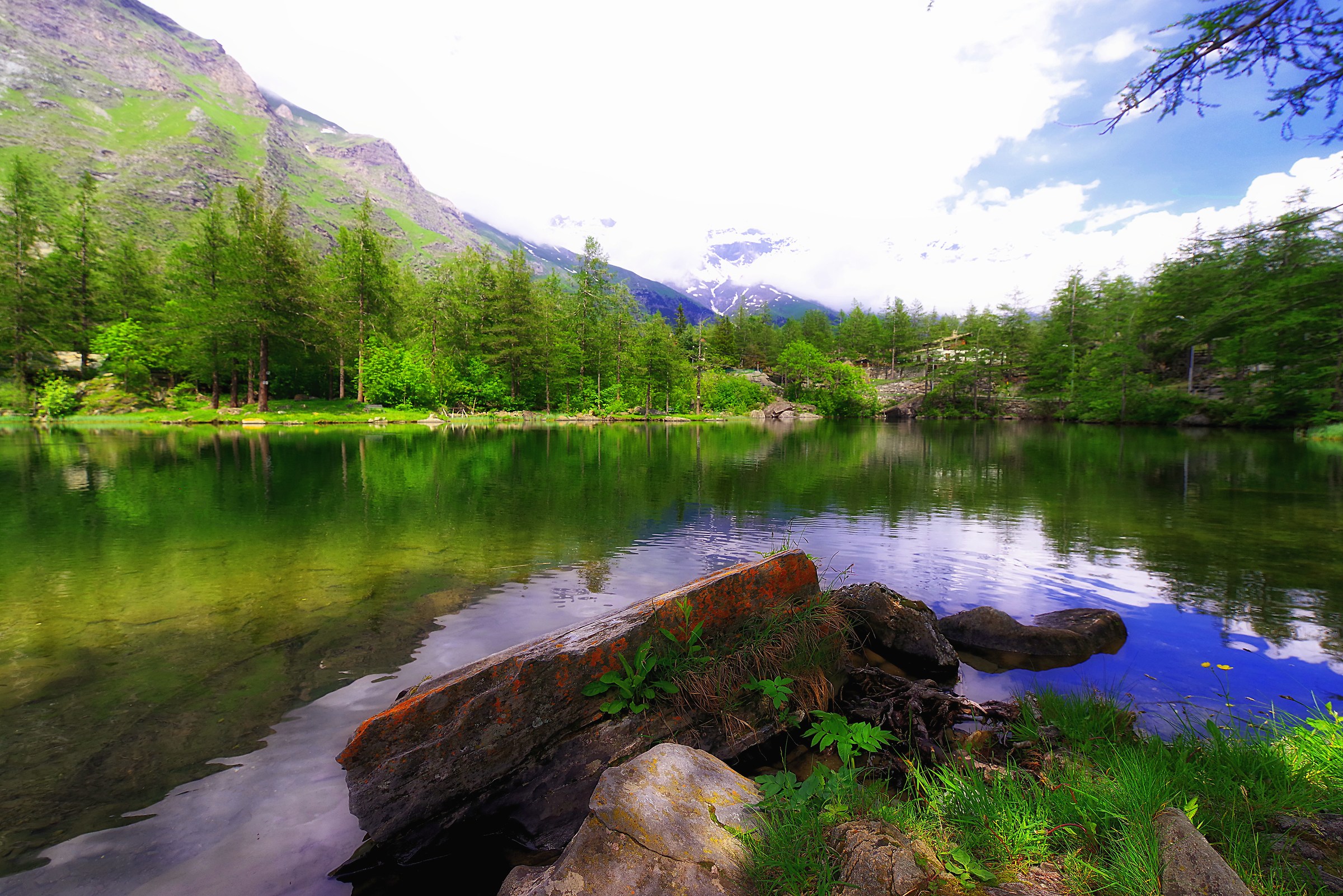 Il laghetto della Ferrera