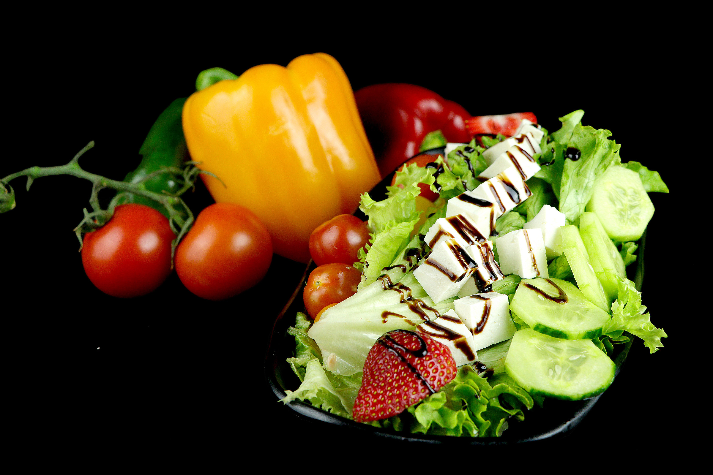 Insalata con fragole